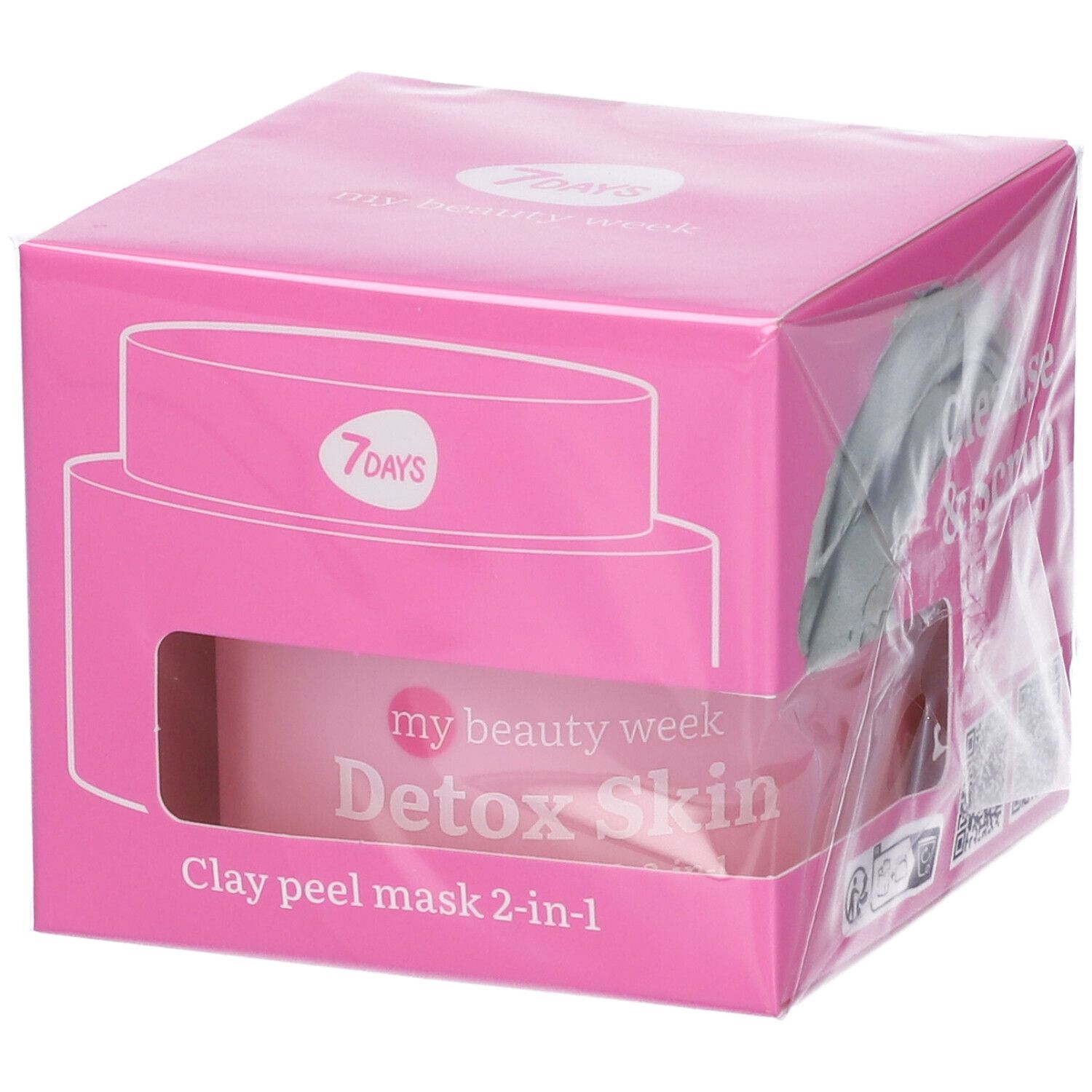 7Days My Beauty Week Detox Skin Clay Peel Mask 2 In 1 Detox Skin