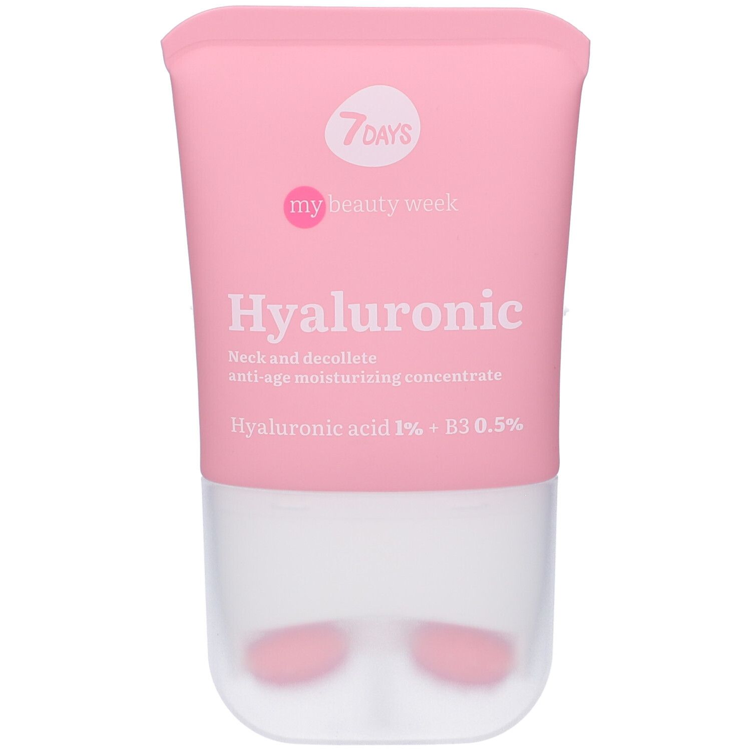 7Days My Beauty Week Hyaluronic Neck & Decollete Antiage Moisturizing Concentrate Hyaluronic Acid 1% + B3 O,5%