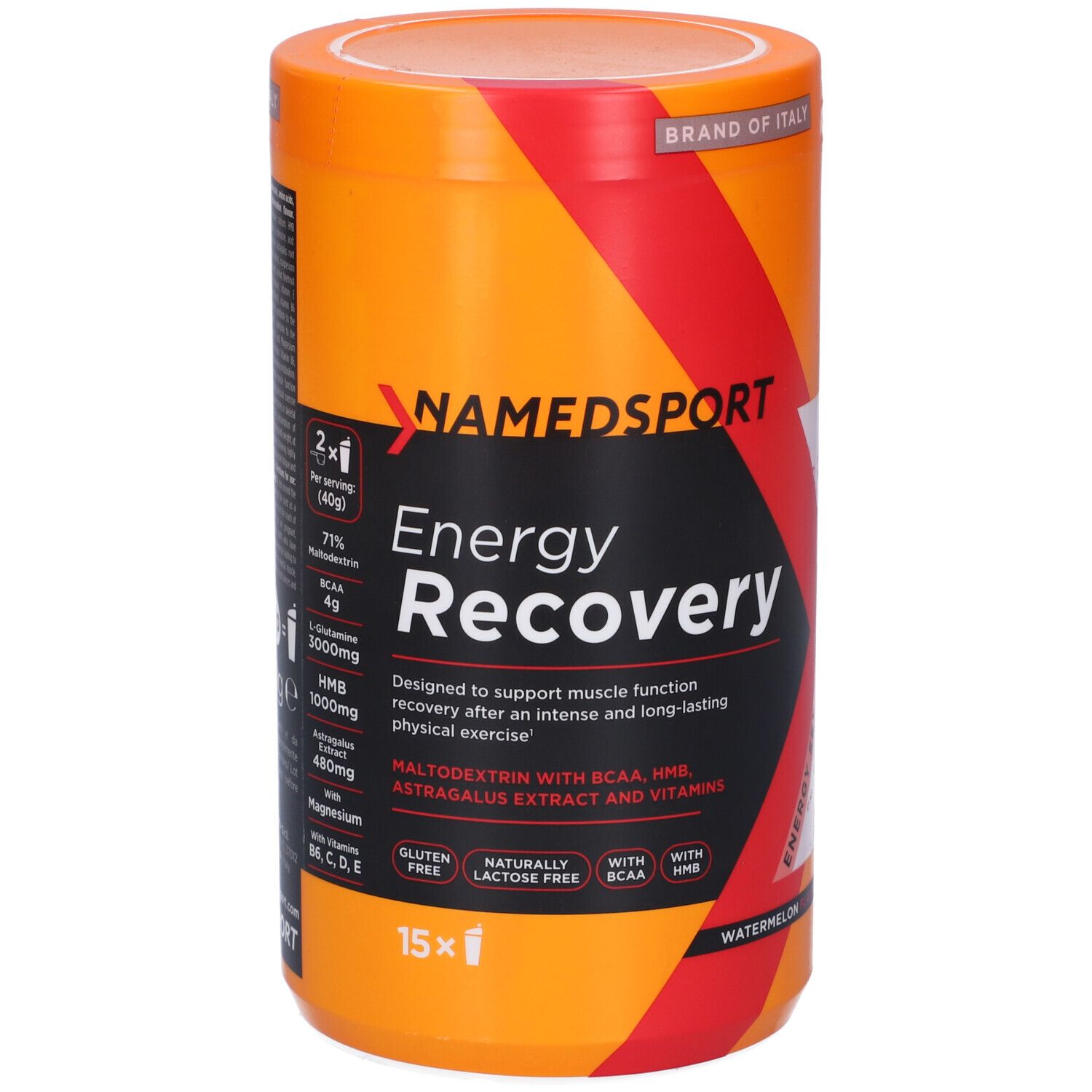 NamedSport Energy Recovery Polvere Solubile Gusto Anguria - Risparmia il 10% con il codice: named0926