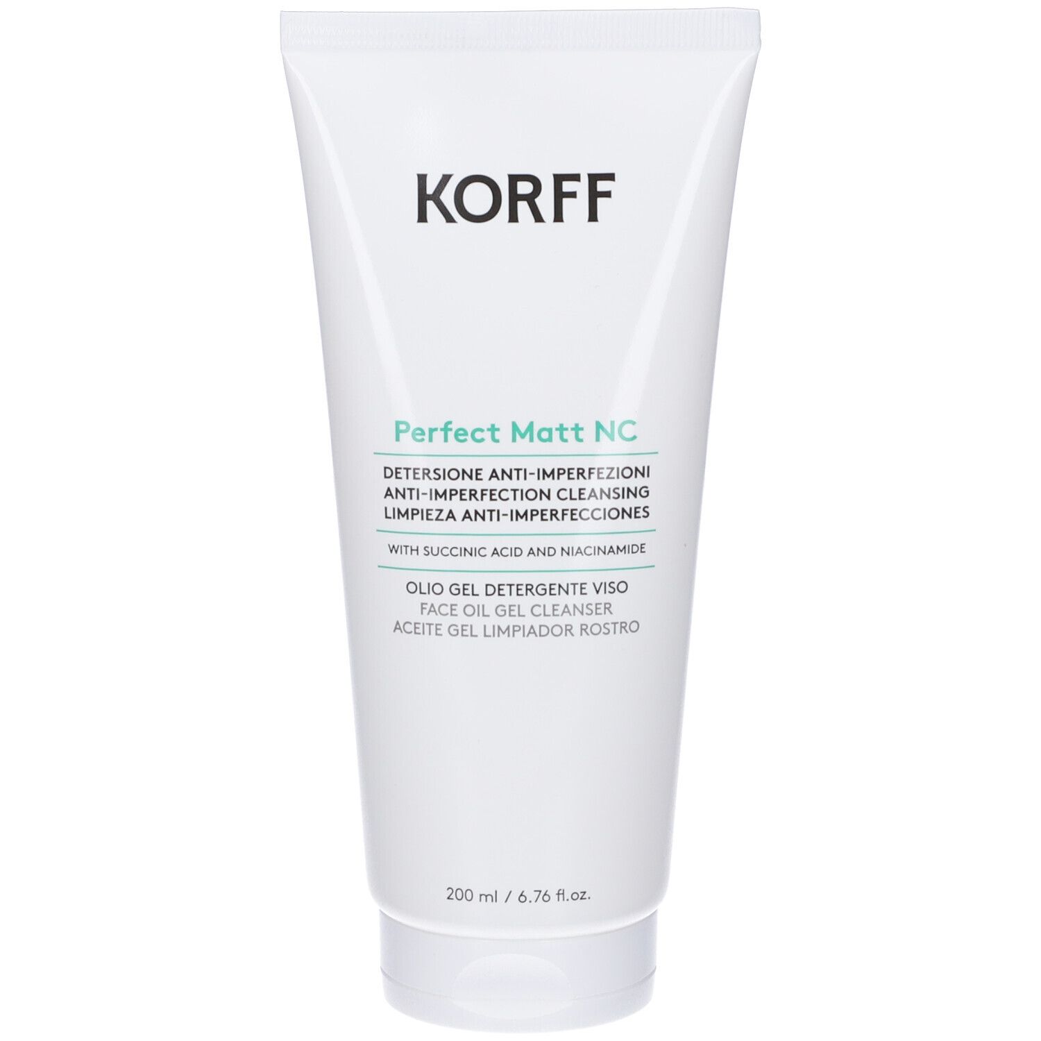 Korff Perfect Matt NC Olio Gel Detergente Viso