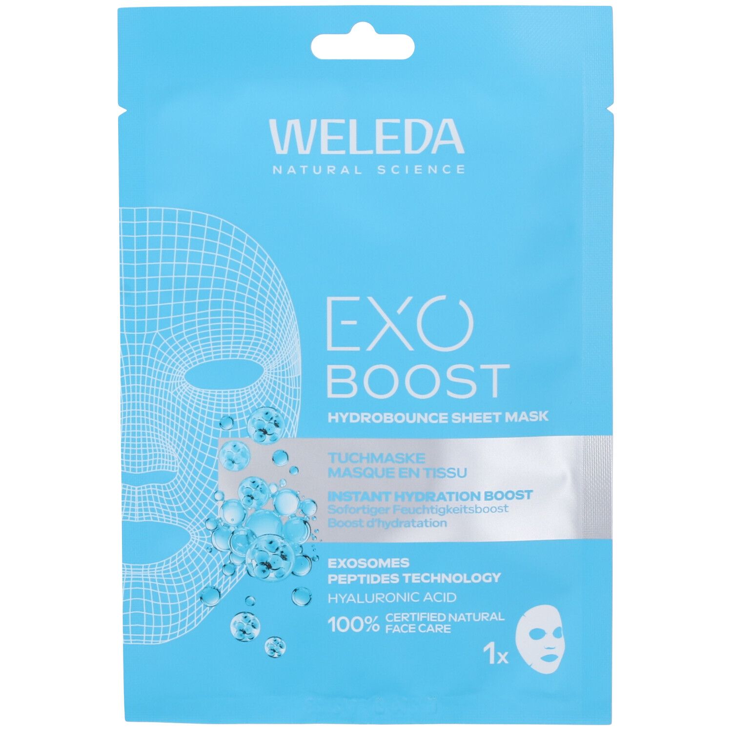 Weleda Maschera Viso Idratante Exo Boost