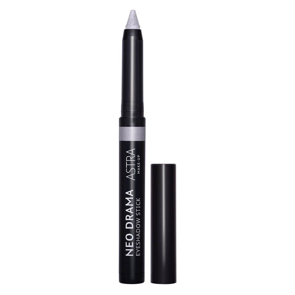 Astra Make-Up Neo Drama Eyeshadow Stick Shimmer Colore 05 Silver Screen