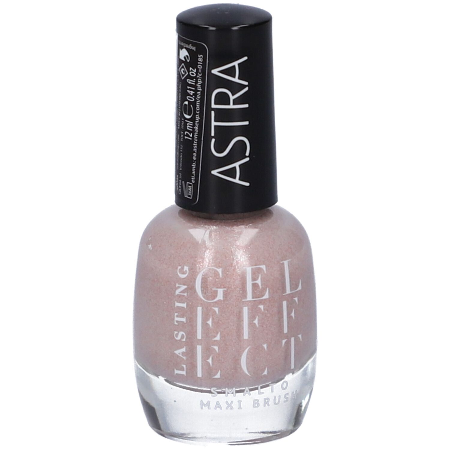 Astra Make-Up Lasting Gel Effect Nail Polish Colore 081 Pearl Plankton