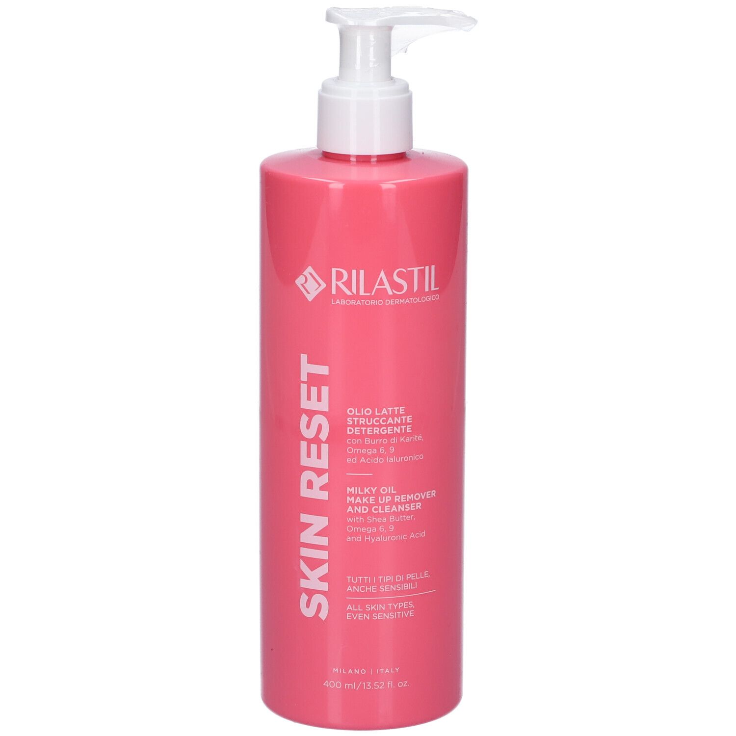 Rilastil Skin Reset Olio Latte Struccante Detergente