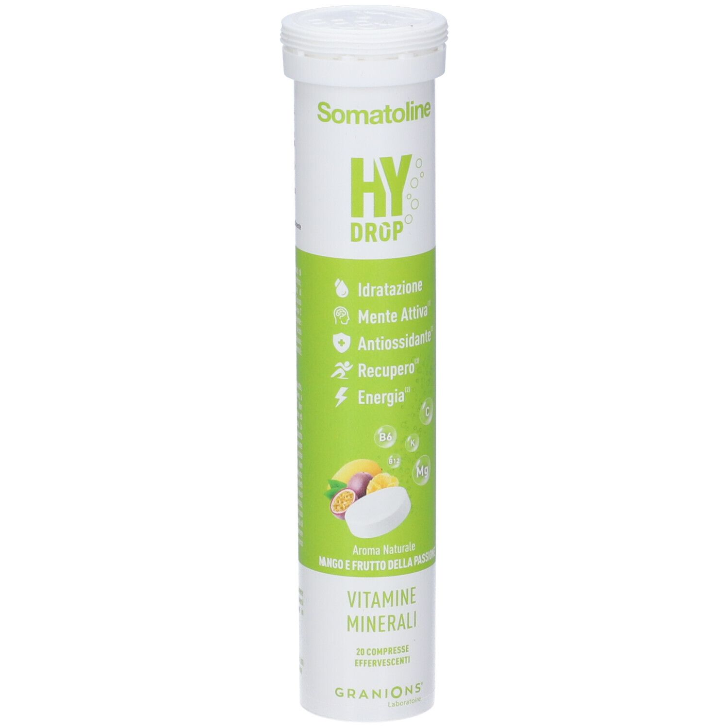 Somatoline Hydrop Mango & Frutto della Passione Compresse Effervescenti
