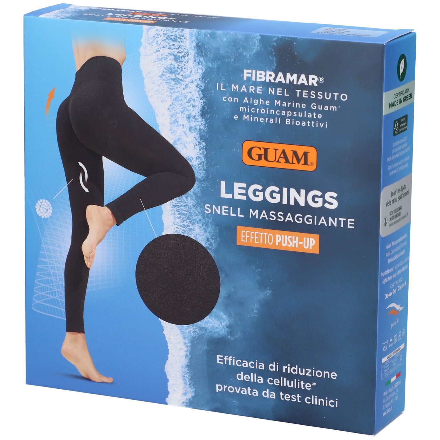 Guam Leggings Snell Massaggiante Effetto Push-Up Taglia S/M
