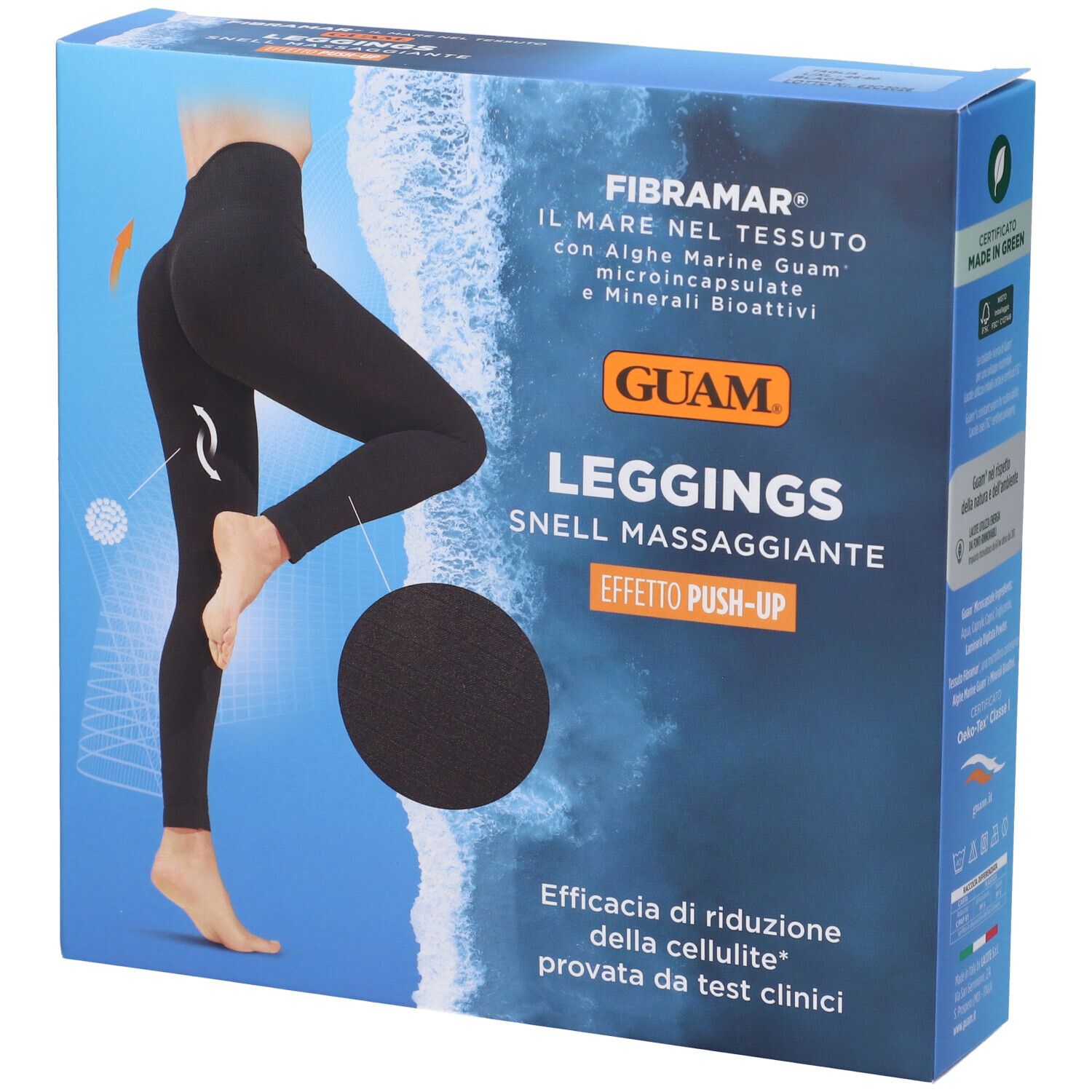 Guam Leggings Snell Massaggiante Effetto Push-up Taglia L/XL