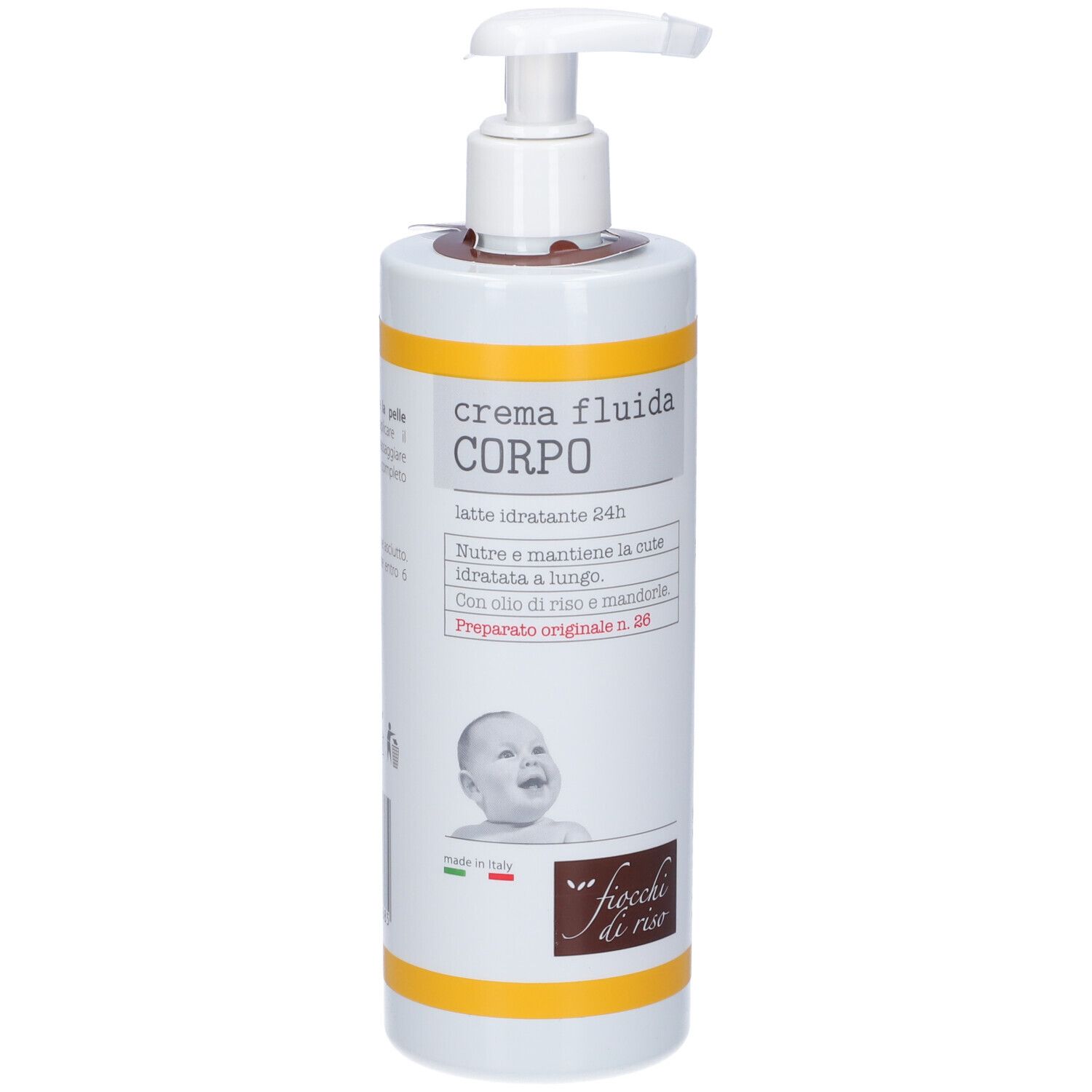 Crema fluida corpo 400 ml - fiocchi di riso - Immagine 4