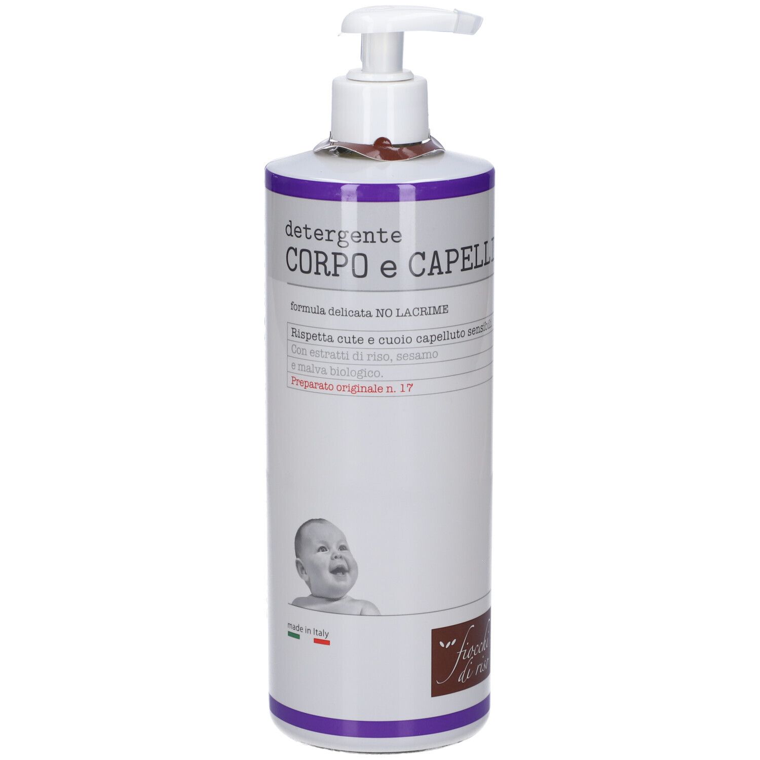 Fiocchidiriso Fiocchi Di Riso Detergente Corpo E Capelli 750 Ml Bambino