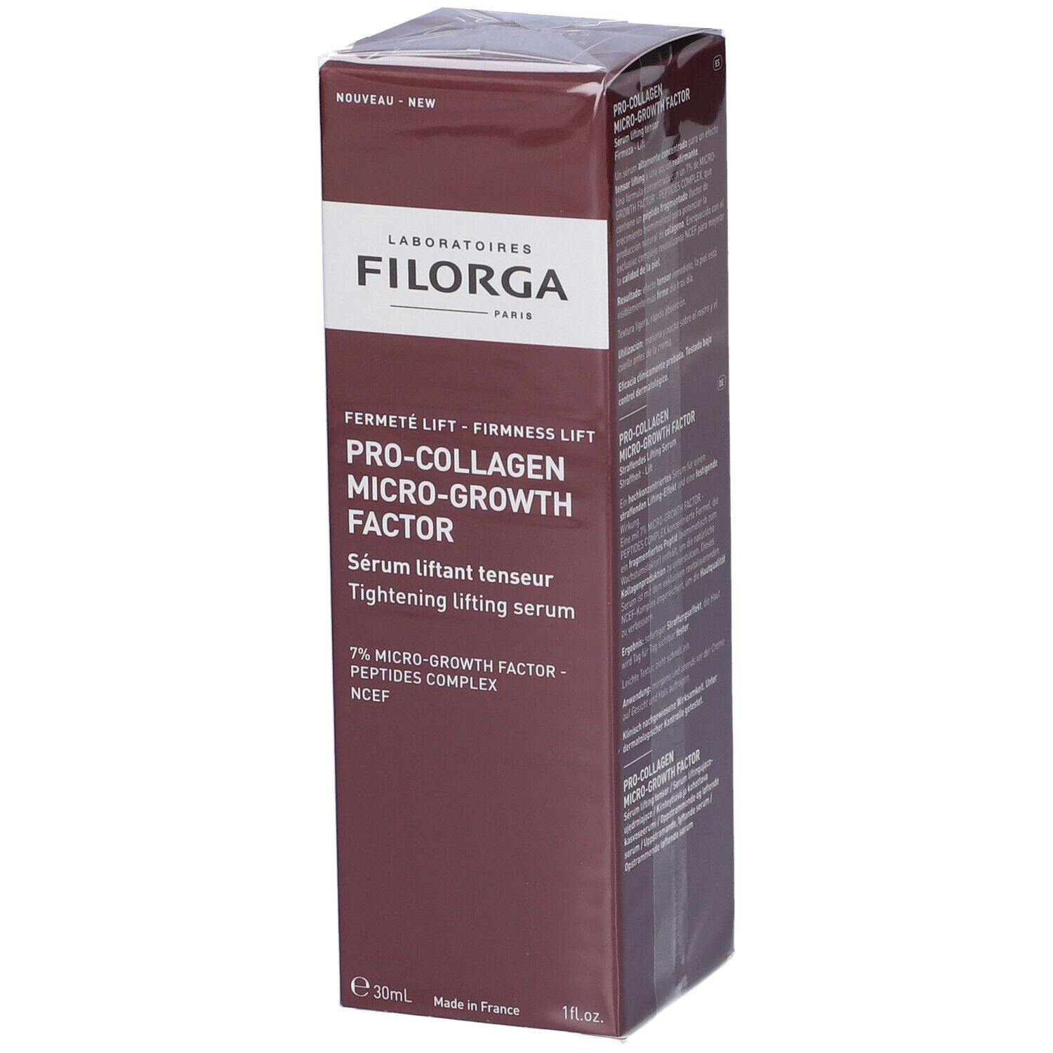 Laboratoires Filorga C.italia Crema Filorga Pro Collagen Micro Growth Factor Tightening Lifting Serum 30 Ml - Immagine 5