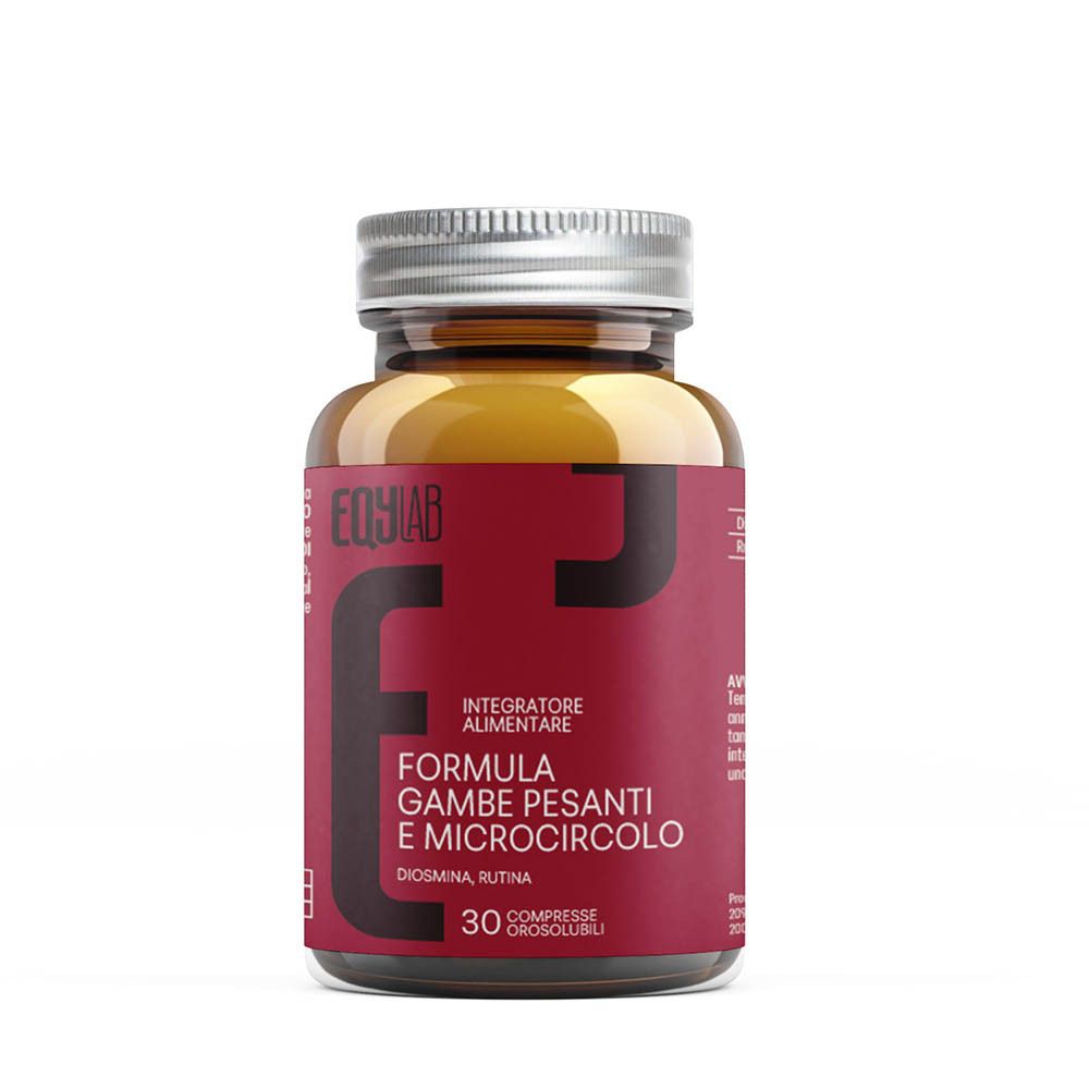 EQYLAB Formula Gambe Pesanti e Microcircolo Compresse