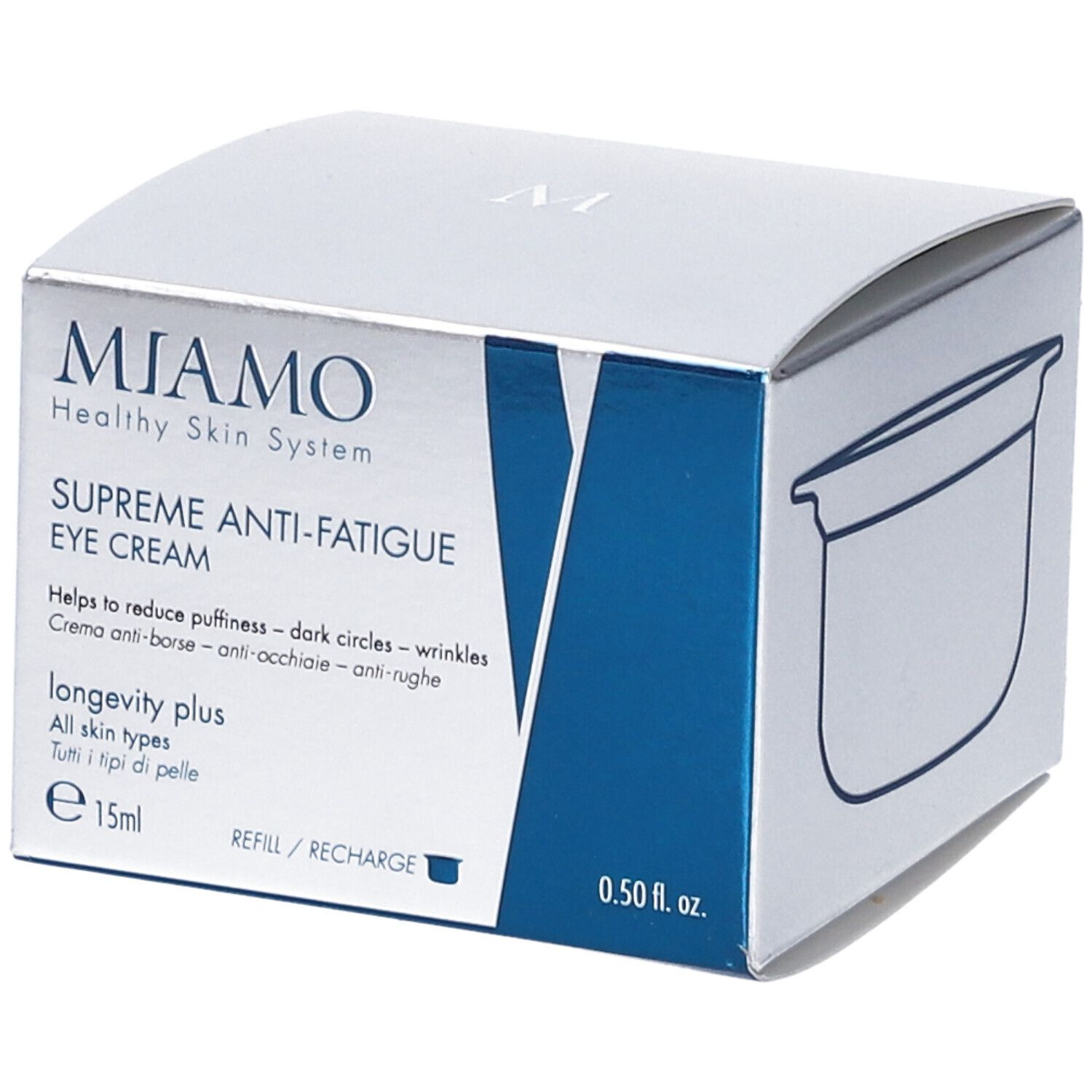MIAMO Longevity Plus Supreme Anti Fatigue Crema Contorno Occhi