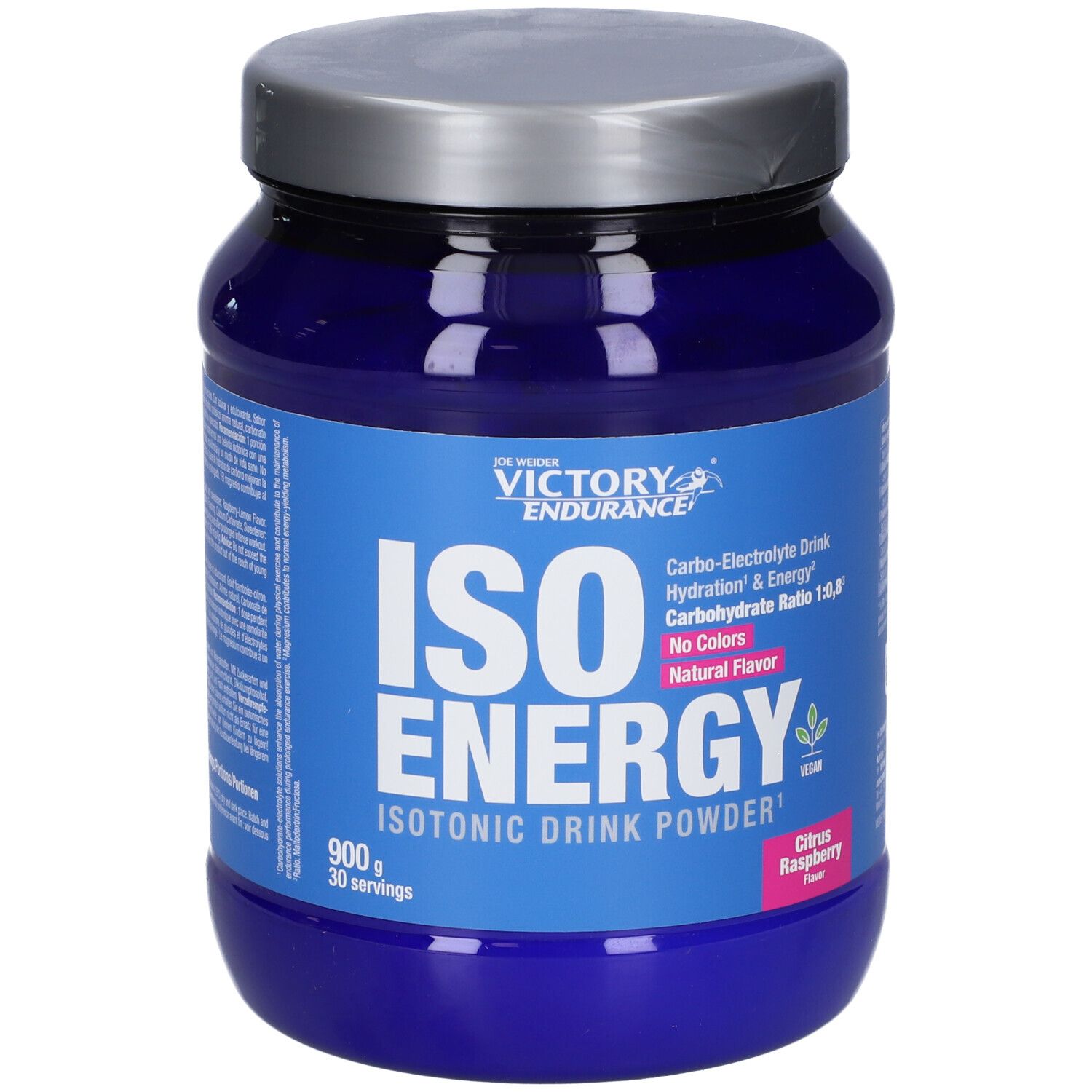 Victory Endurance Iso Energy Lampone-Limone Polvere