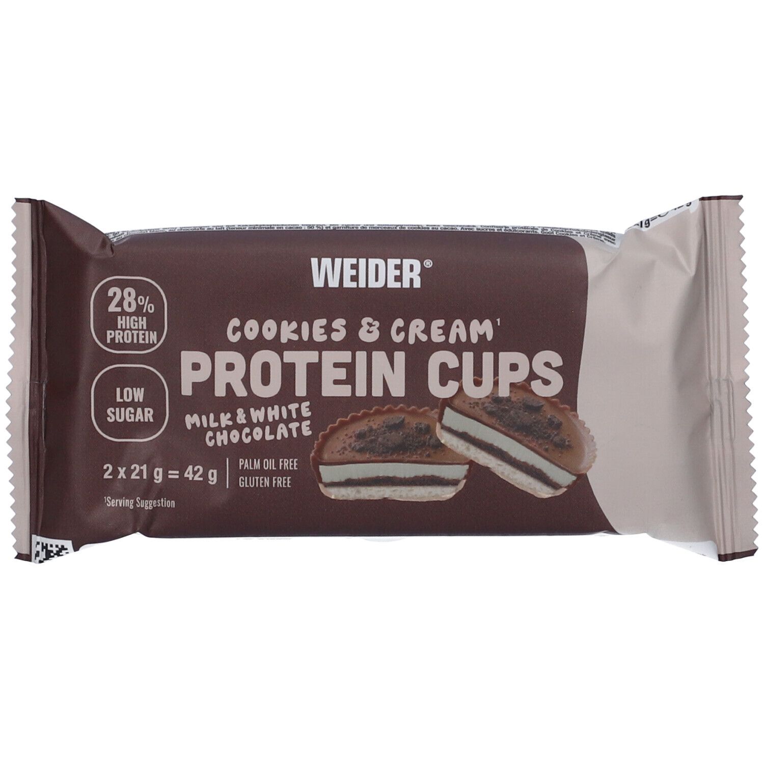 Weider Protein Cups Cookies Cream