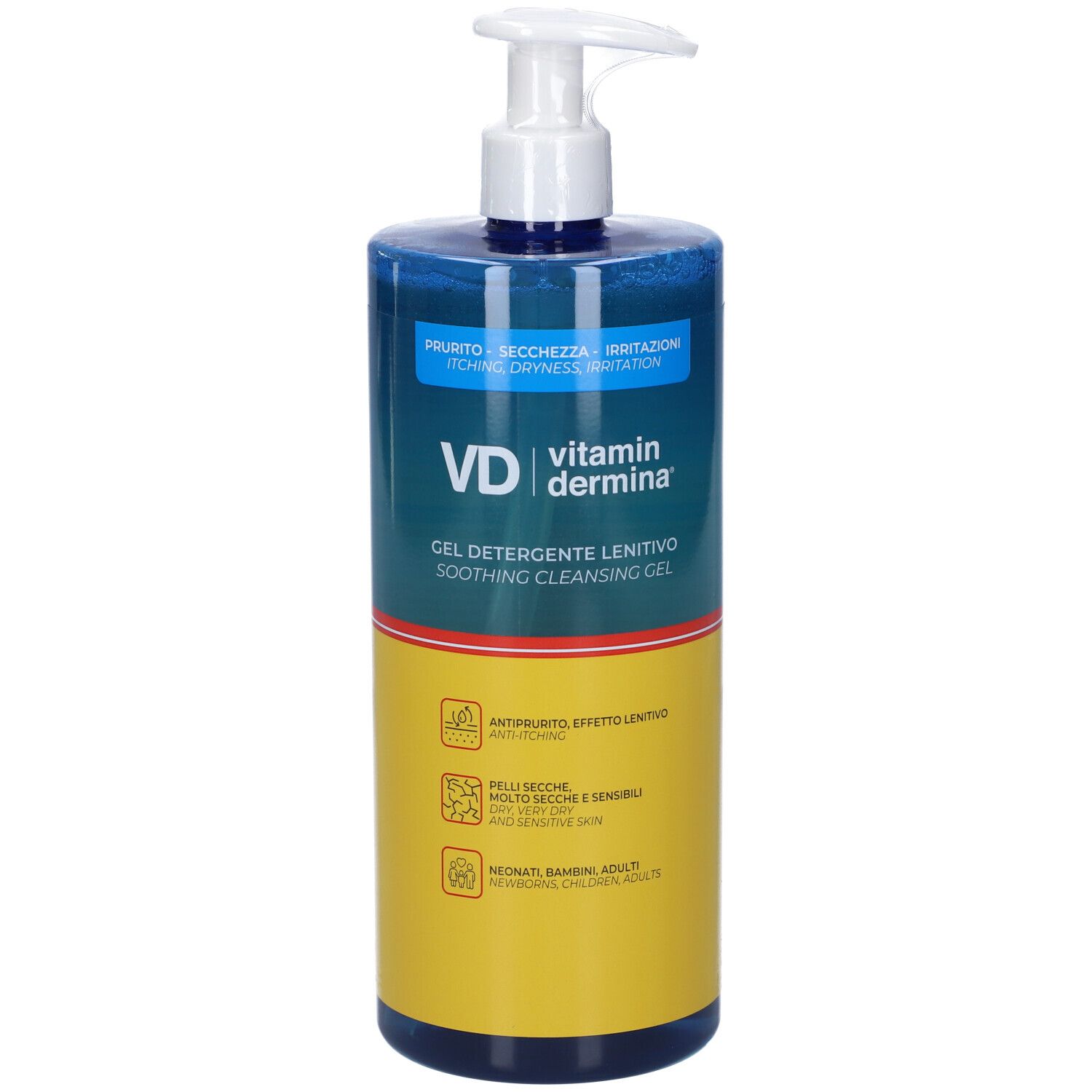 Vidermina Gel Detergente Lenitivo