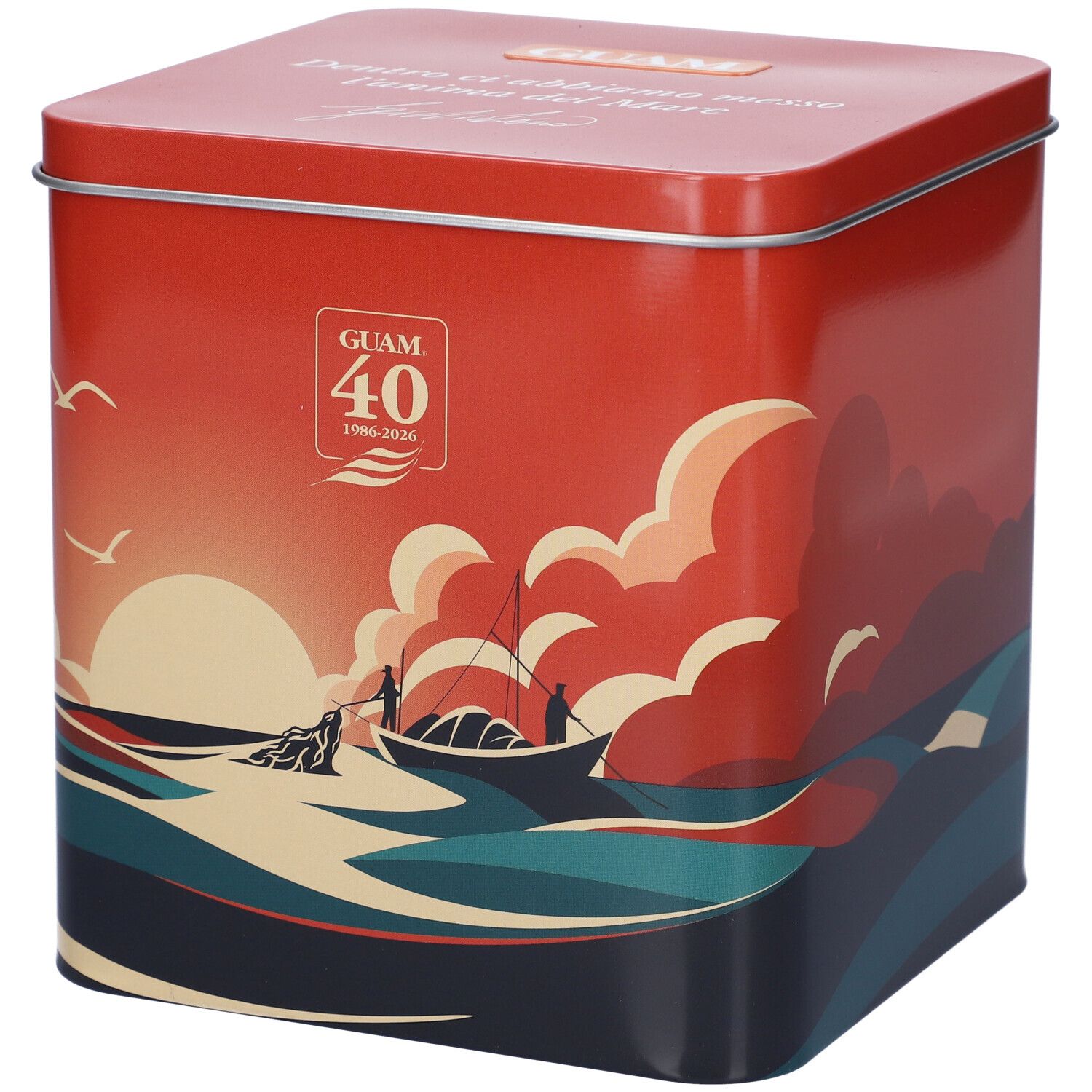 Guam Fanghi d'Alga Fir + Alga Booster Polvere Ultrafine + Latta Rossa Omaggio