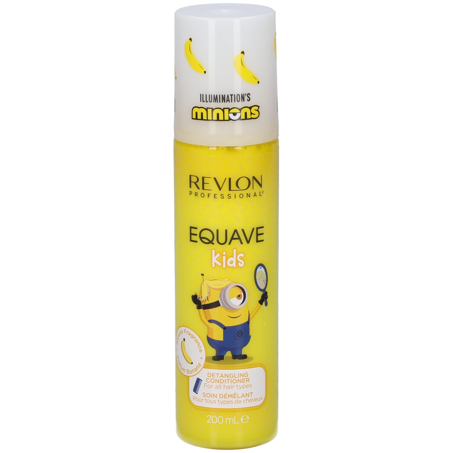 Revlon Equave Kids Detangling Conditioner Flasche mit Minion-Motiv, 200ml.