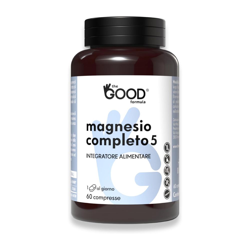 The Good Formula Magnesio Completo 5 in Compresse- Risparmia il 10% con il codice: omega0926