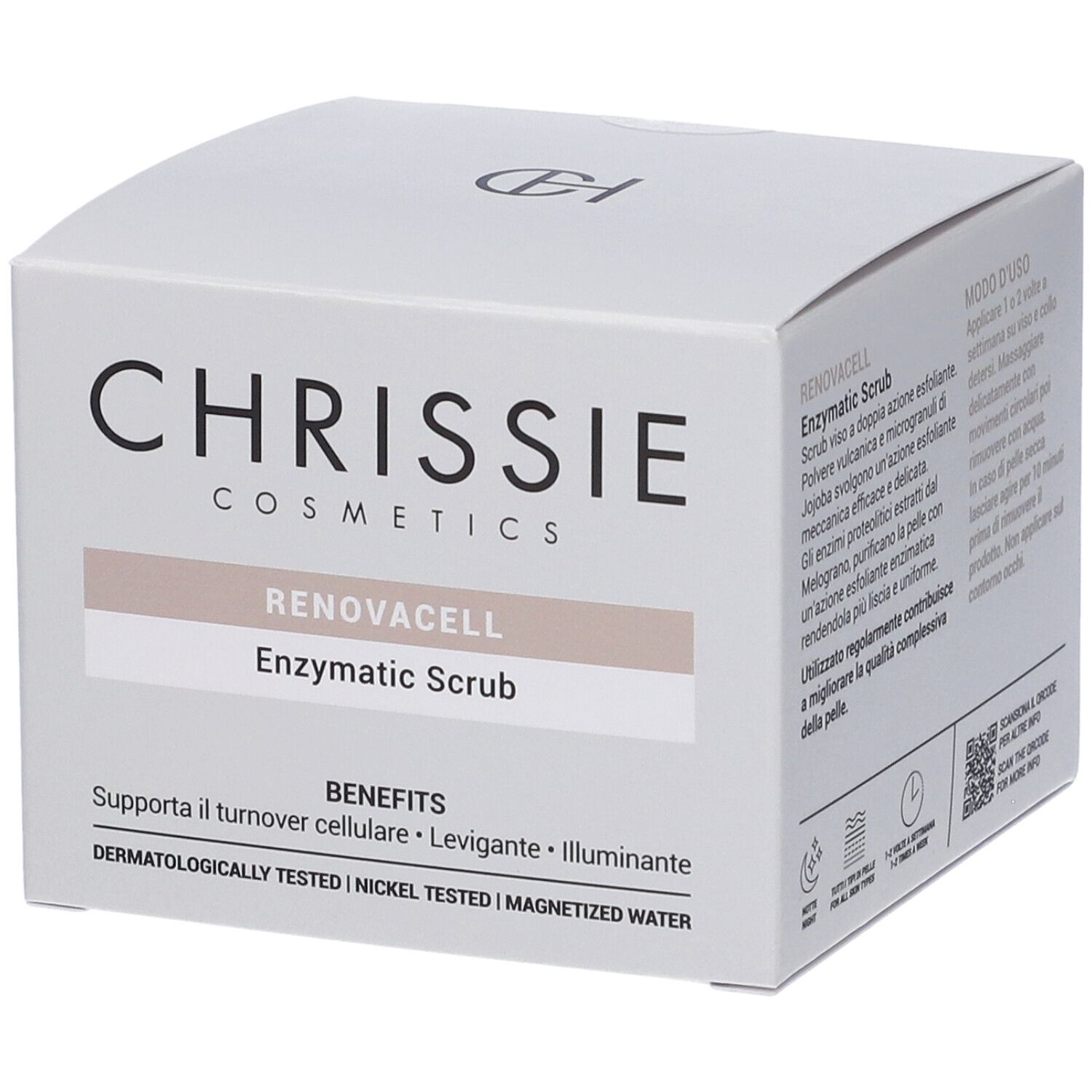 Chrissie Cosmetics Scrub Viso Renovacell Enzymatic