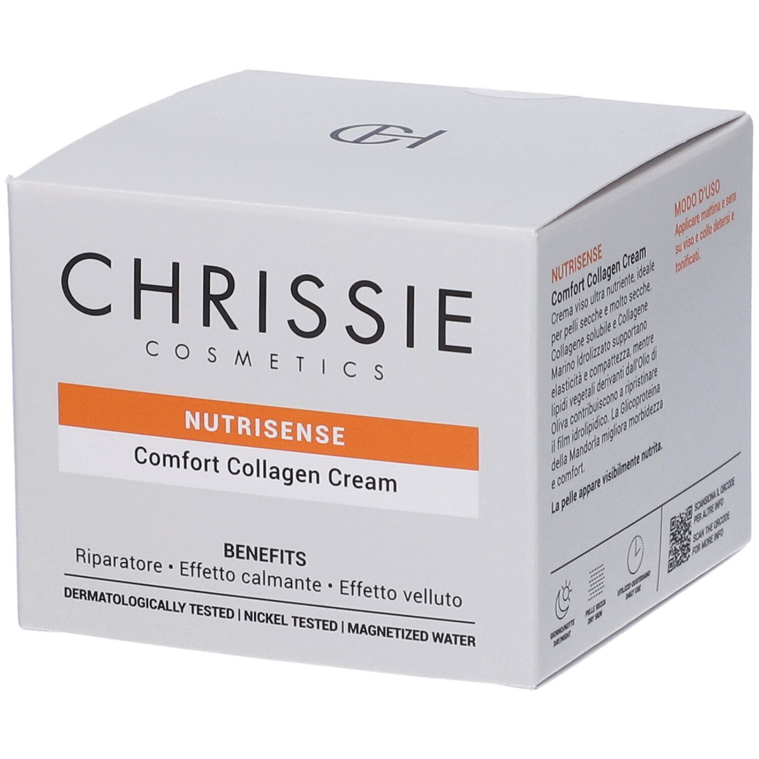 Chrissie Cosmetics Crema Viso s Nutrisense Comfort Collagene