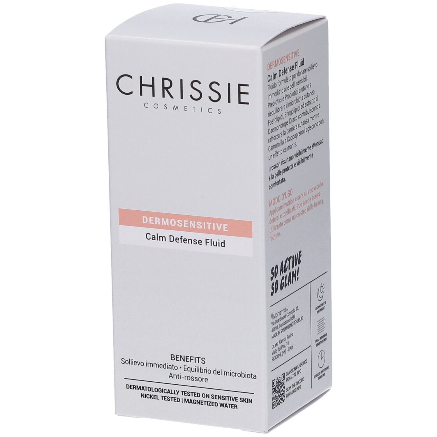Chrissie Cosmetics Fluido Dermosensitive Calm Defense