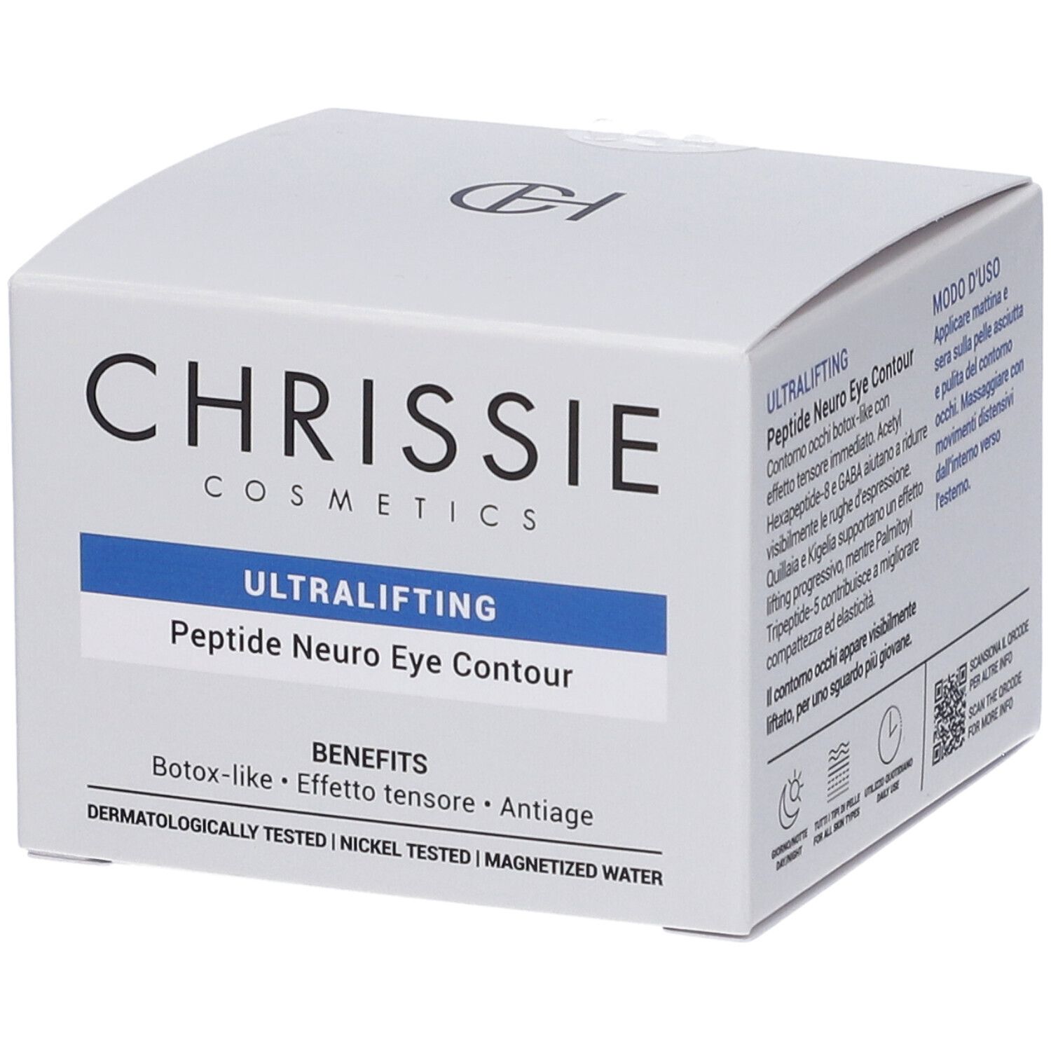 Chrissie Cosmetics Crema Contorno Occhi Ultralifting Peptide Neuro