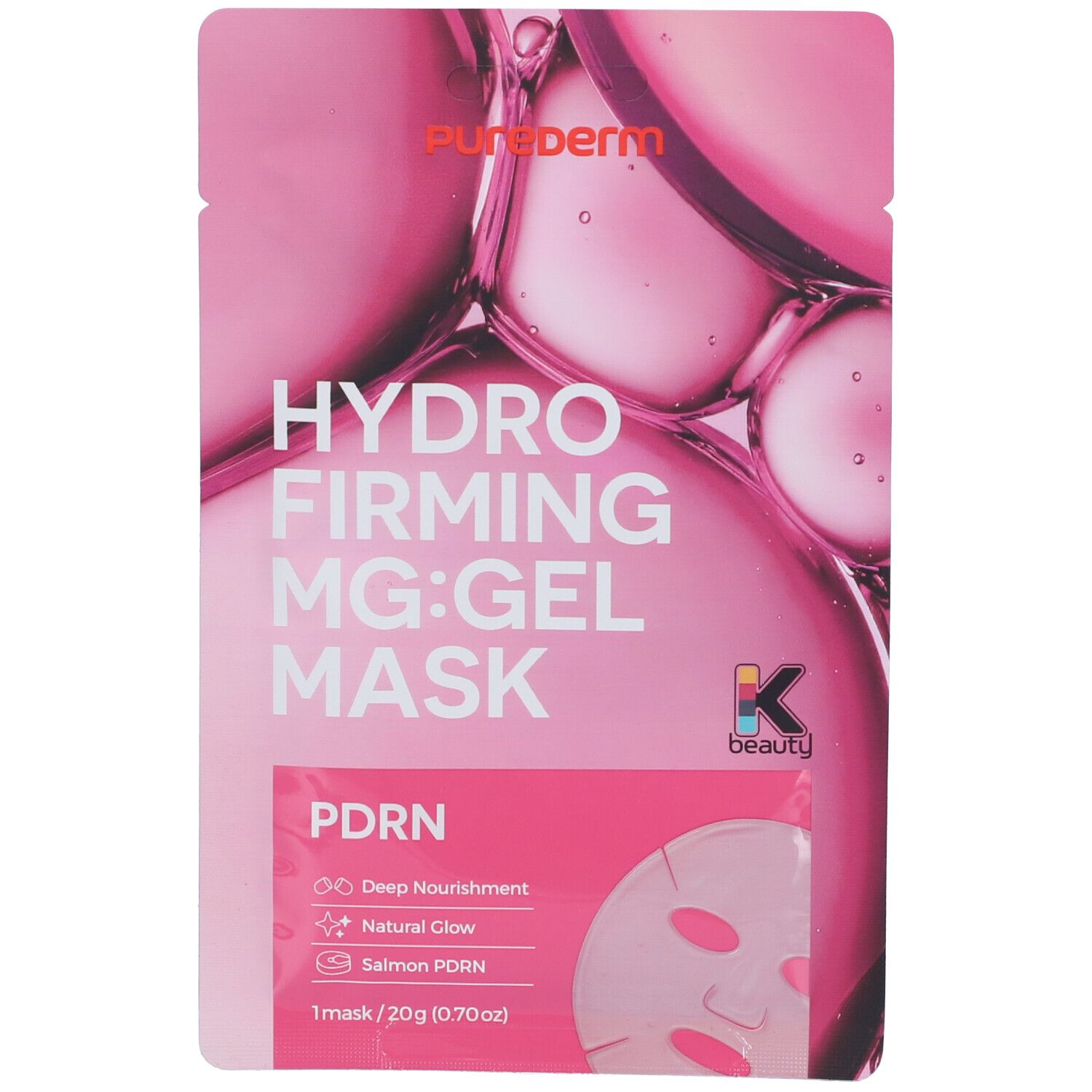 Purederm Hydro Firming Mg Gel Mask Maschera Viso Rassodante