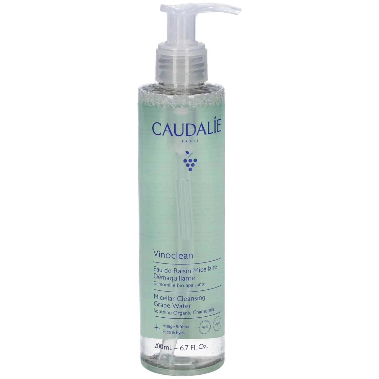 Caudalie Italia Srl Vinoclean Acqua Uva Micellare Struccante 200 Ml - Immagine 2