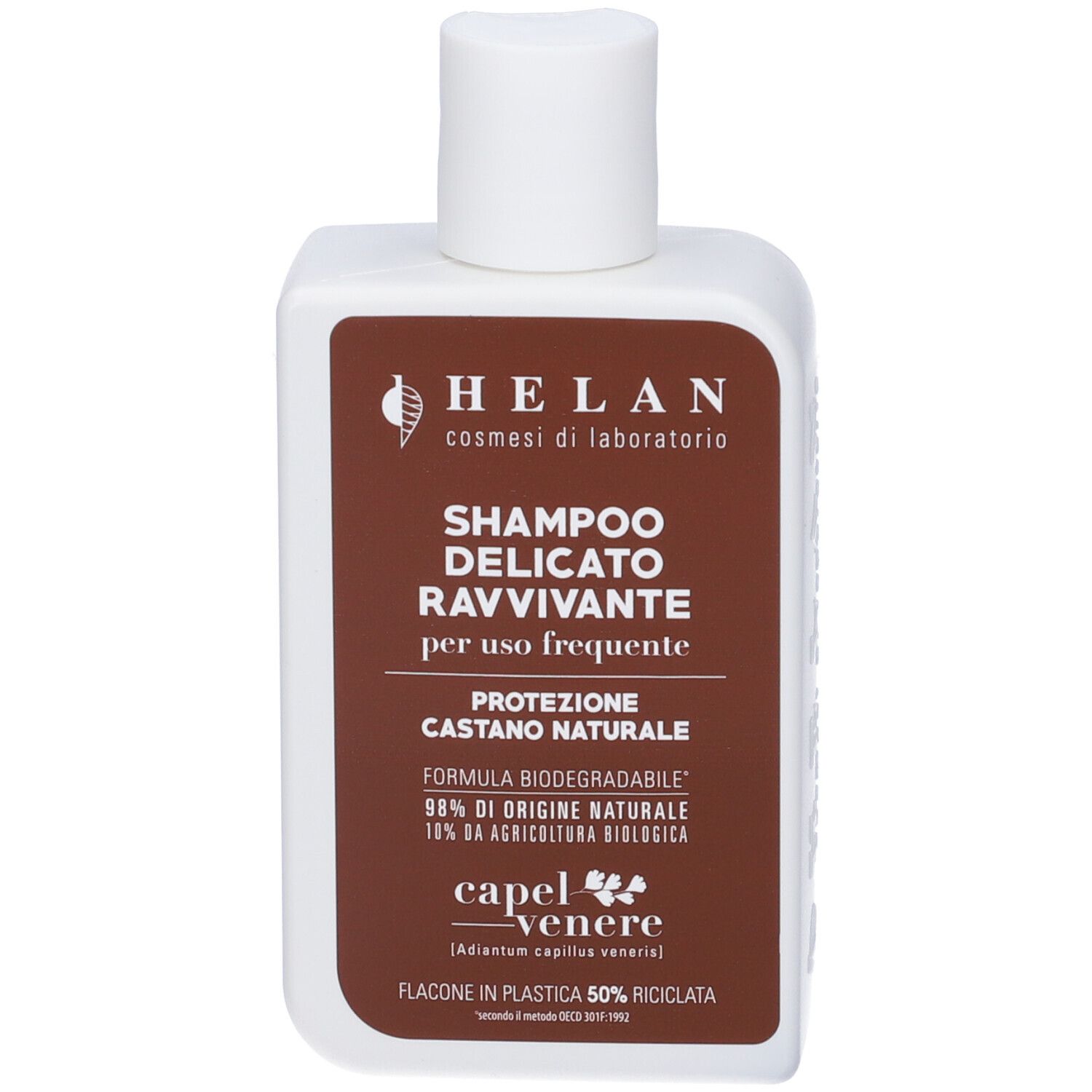 Capelvenere Shampoo Delicato Ravvivante Castano Naturale
