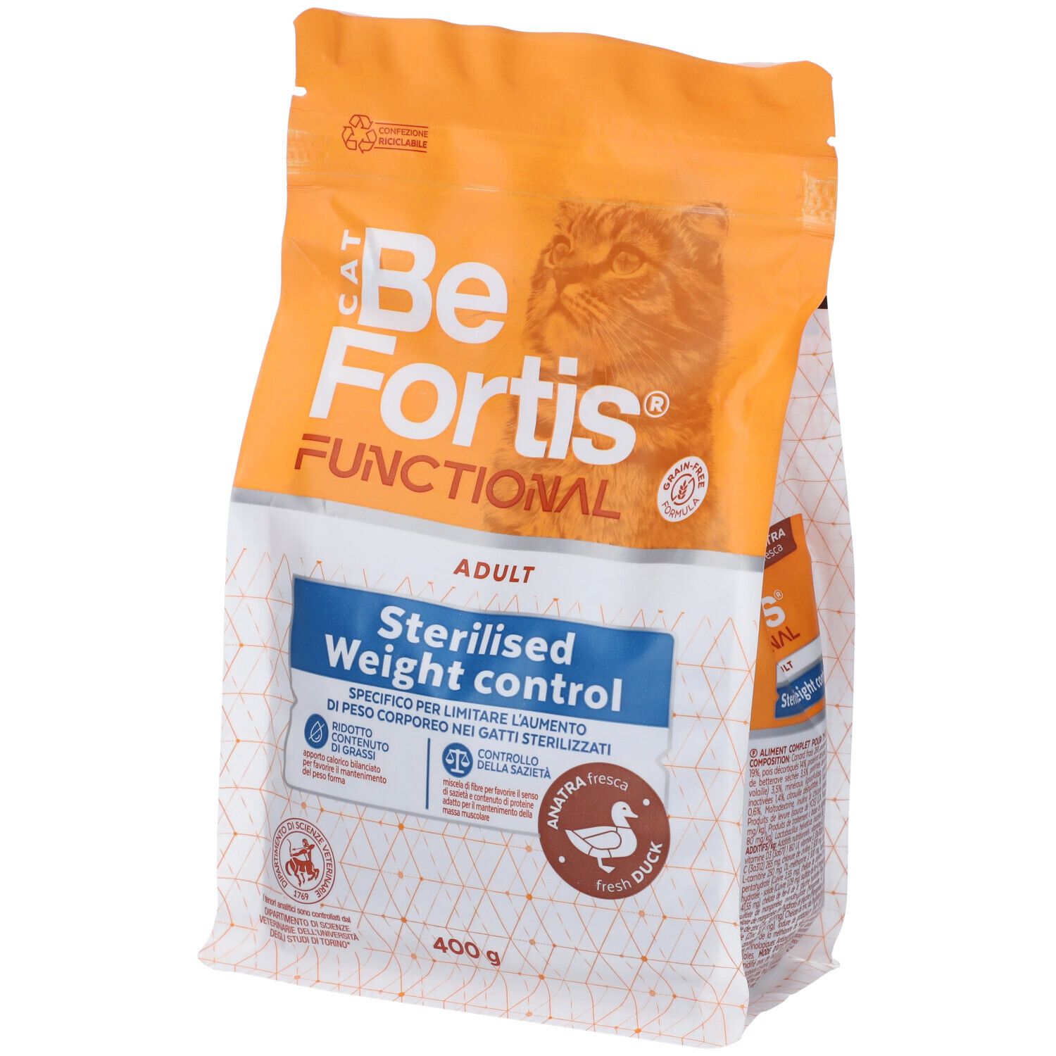 Arcaplanet Petz Health Befortis Cat Adult Sterilised Weight Control