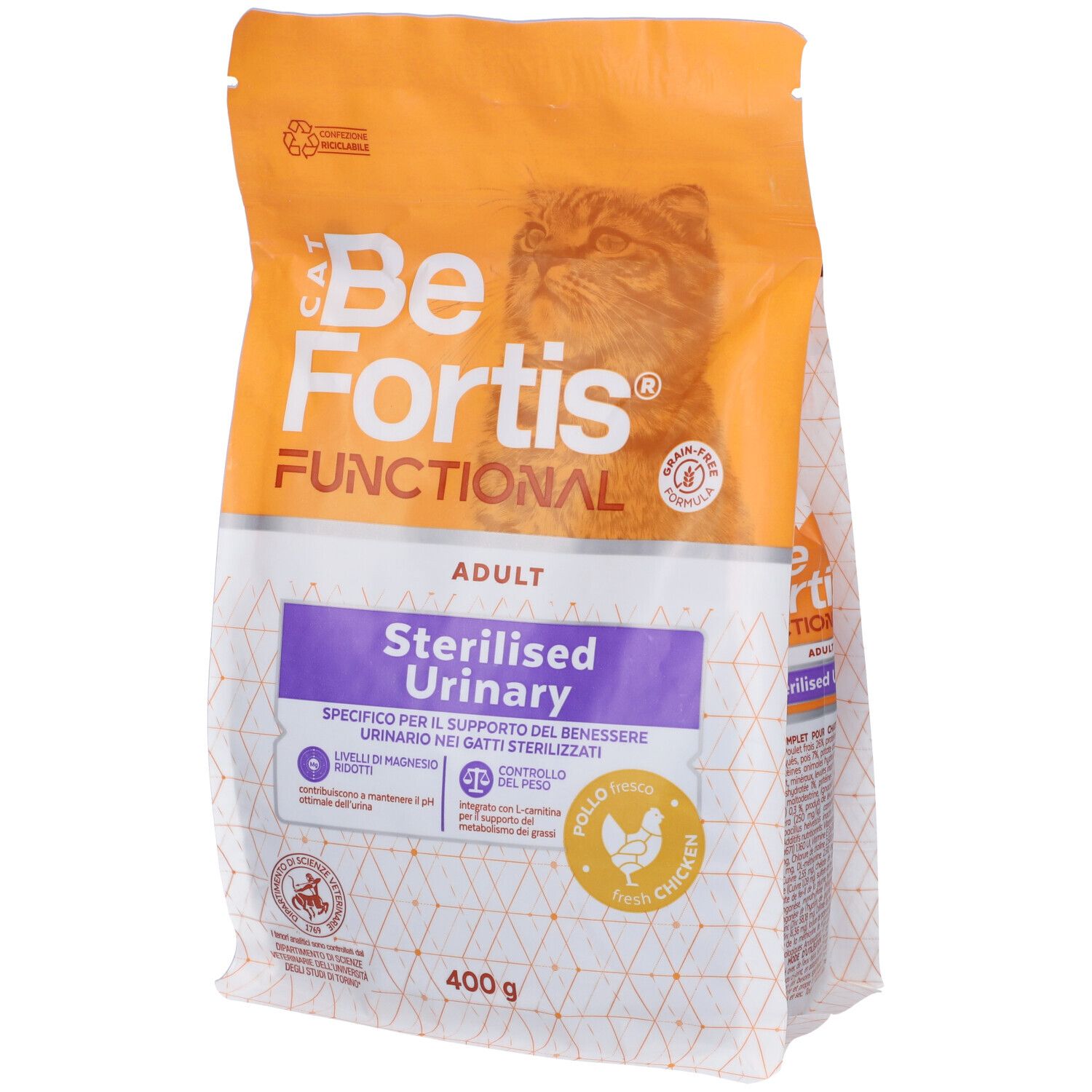 Arcaplanet Petz Health Befortis Cat Adult Sterilised Urinary Gatti Adulti