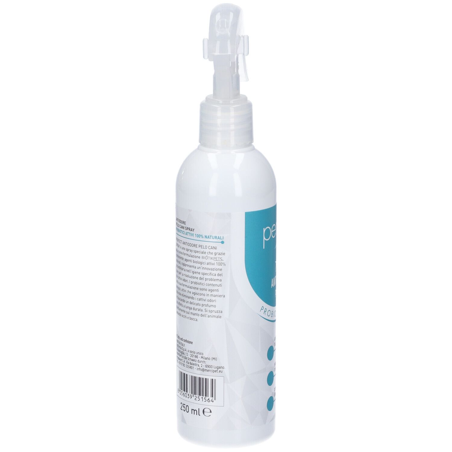 Perfect Beauty Probiotic Line Spray anti-odore per animali, 250 ml.