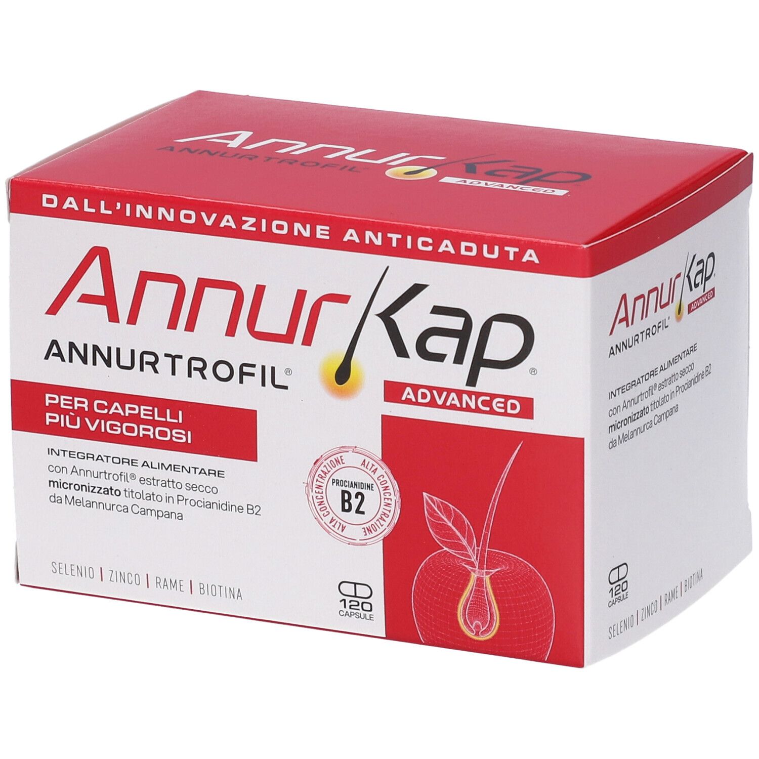 Annurkap Advanced Integratore Capelli 120 Capsule - Immagine 4