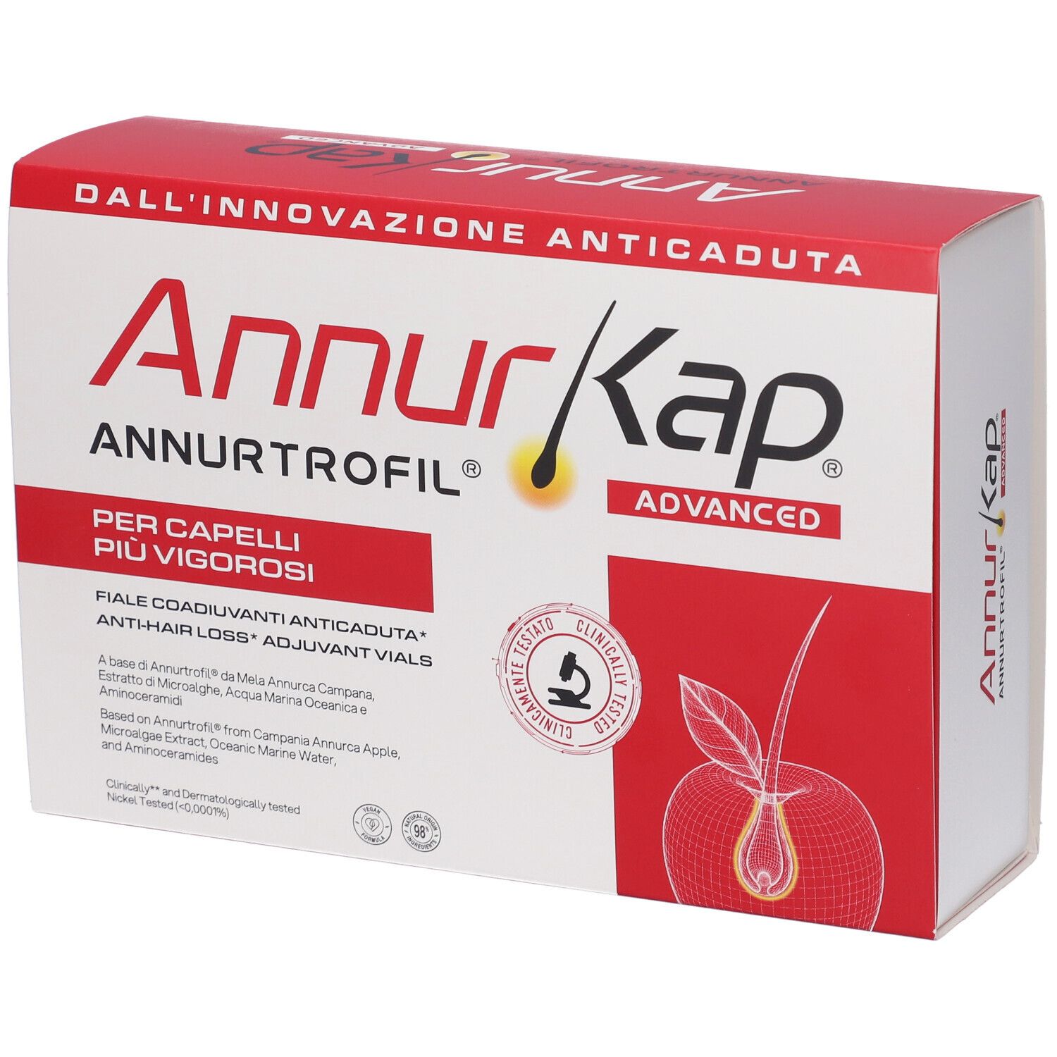 Annurkap Annurtrofil Advanced Coadiuvante Anticaduta in Fiale