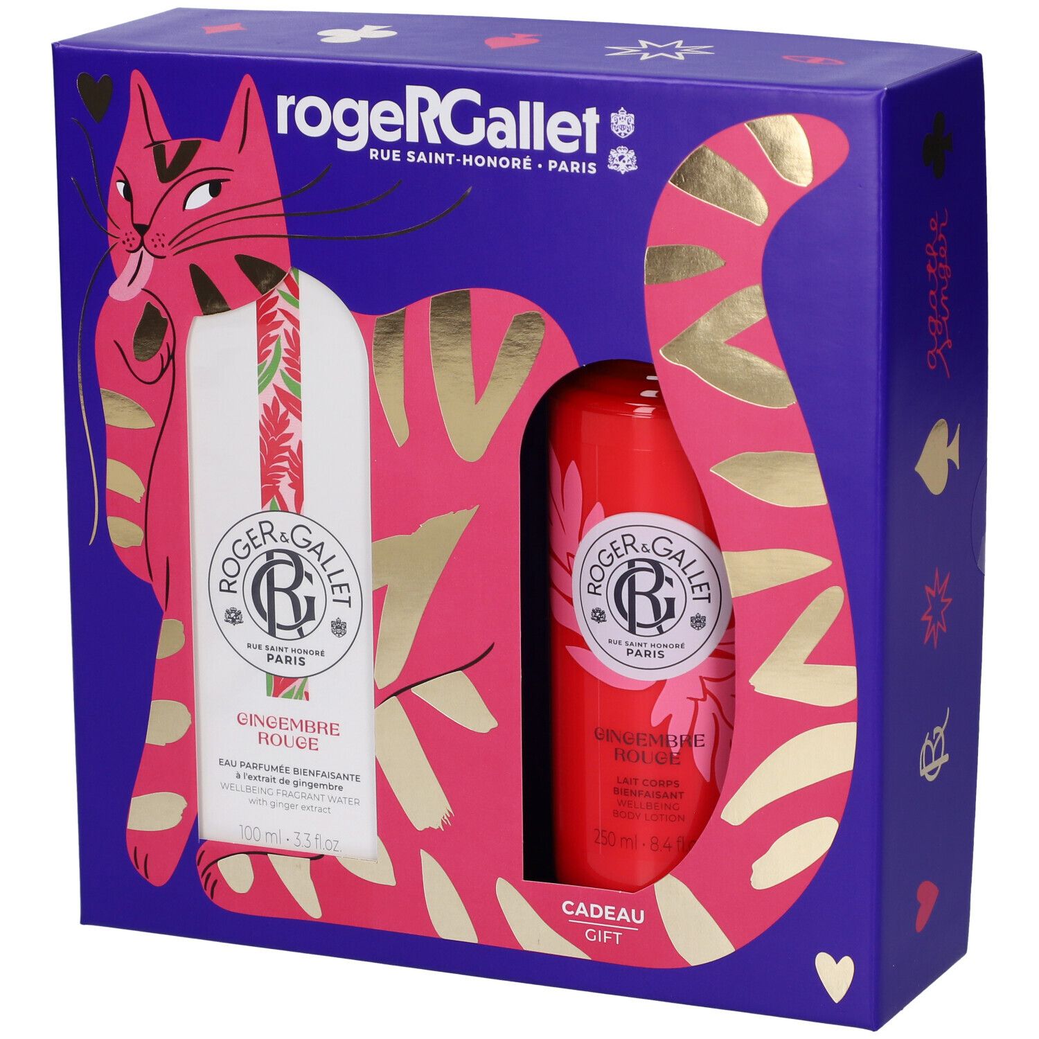 Roger&Gallet Set Natale Gingembre Rouge Eau De Toilette + Latte Corpo