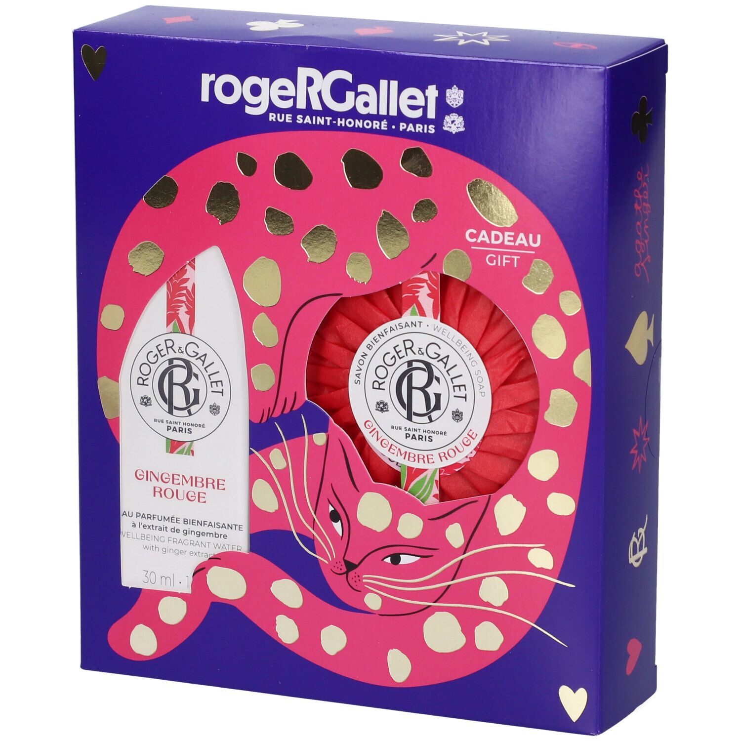 Roger&Gallet Set Natale Gingembre Rouge Eau De Toilette + Saponetta