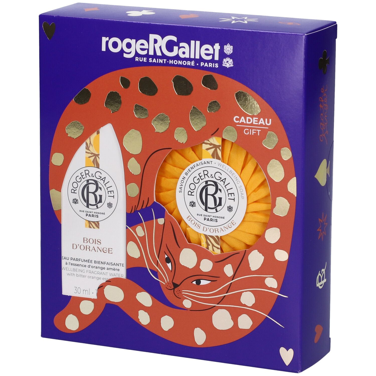 Roger&Gallet Set Natale Bois D'Orange Eau De Toilette + Saponetta