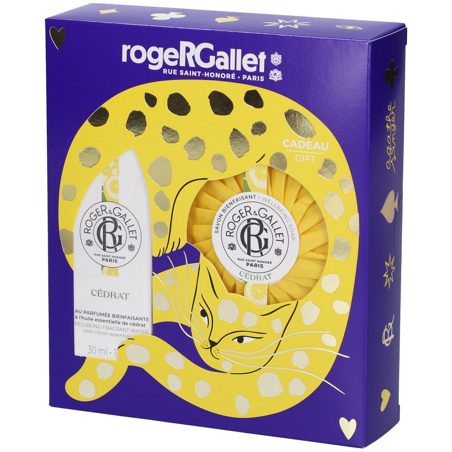 Roger&Gallet Set Natale Cedrat Eau De Toilette + Saponetta
