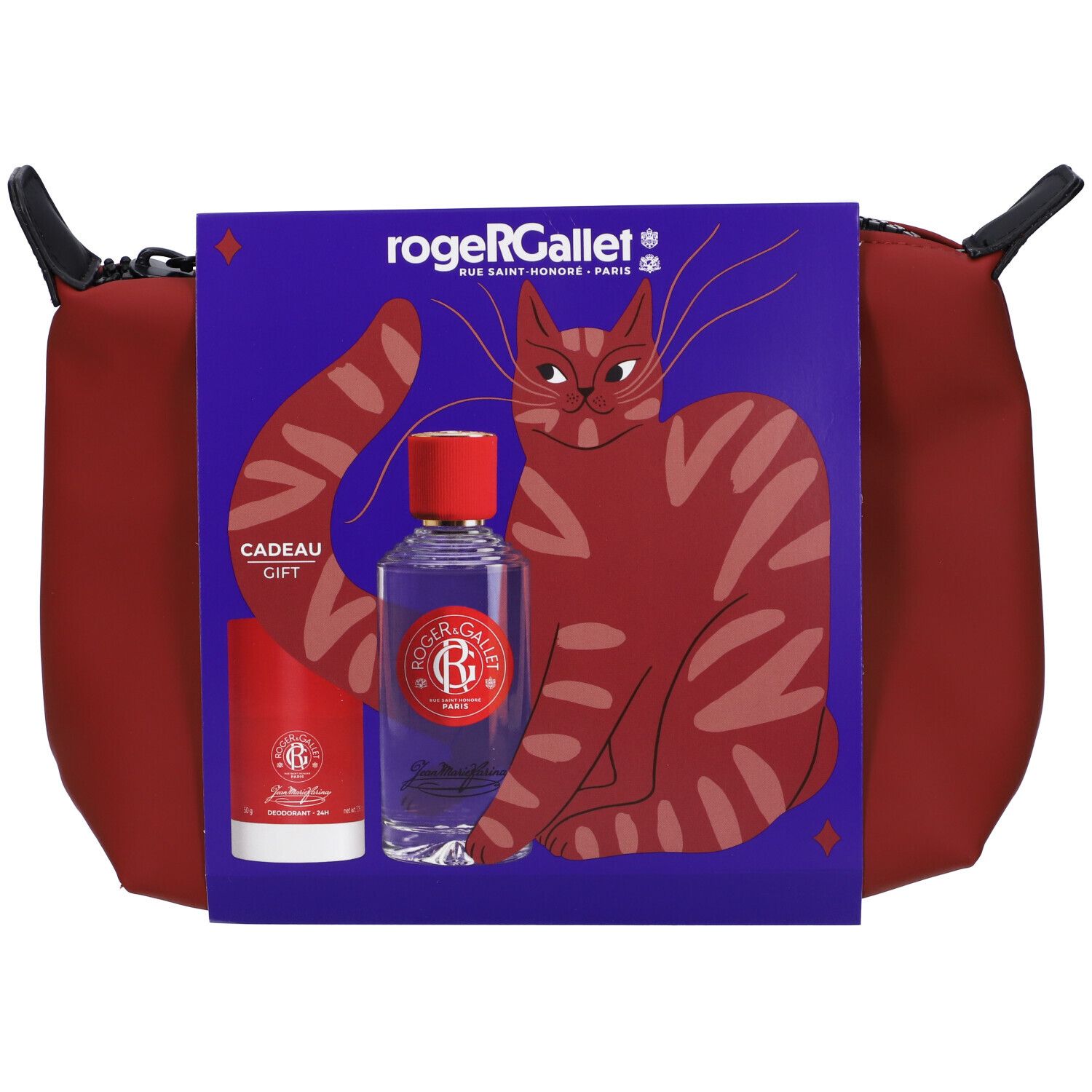 Roger&Gallet Set Natale Trousse Jean Marie Farina