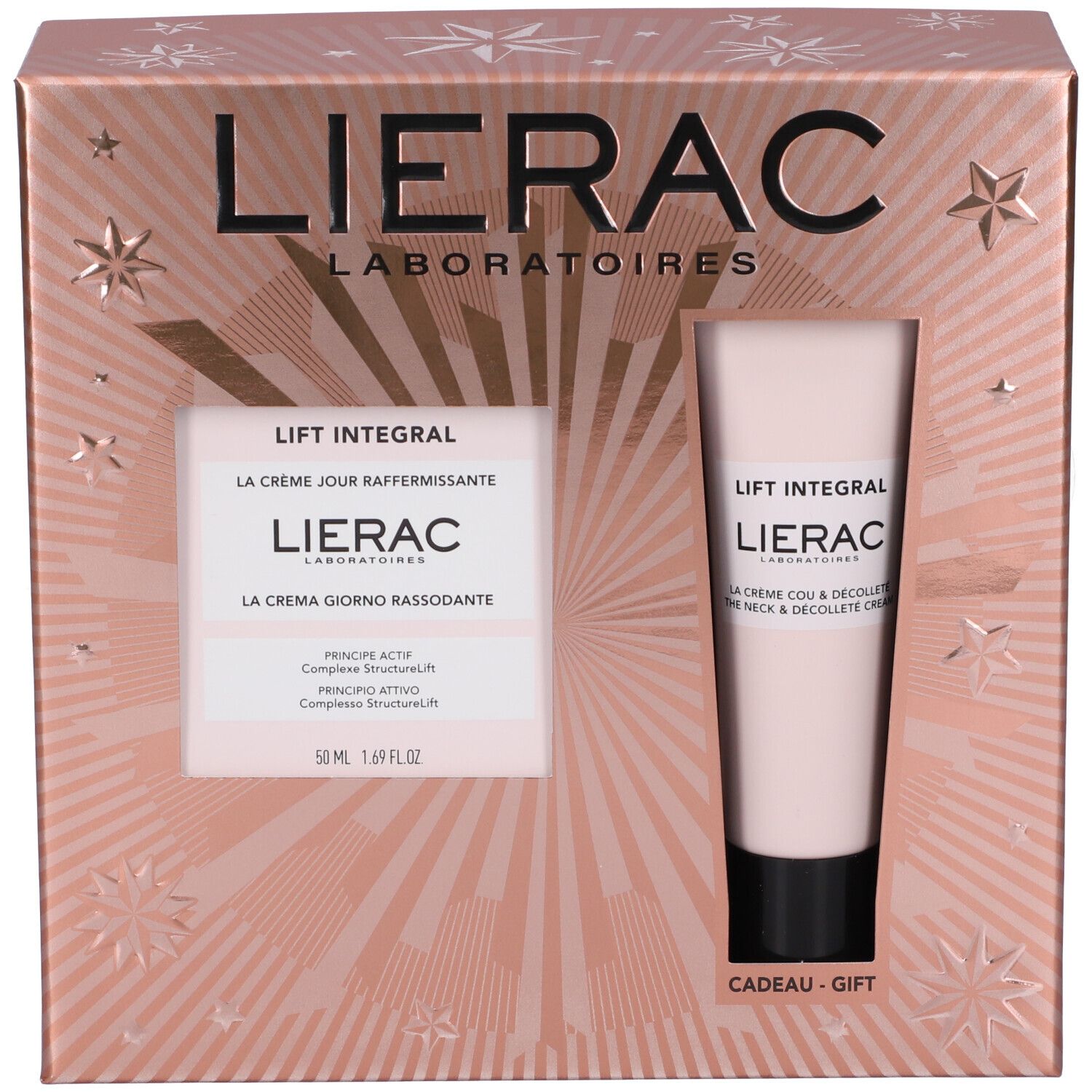 Lierac Set Natale Lift Integral Cr Giorno + Crema Collo