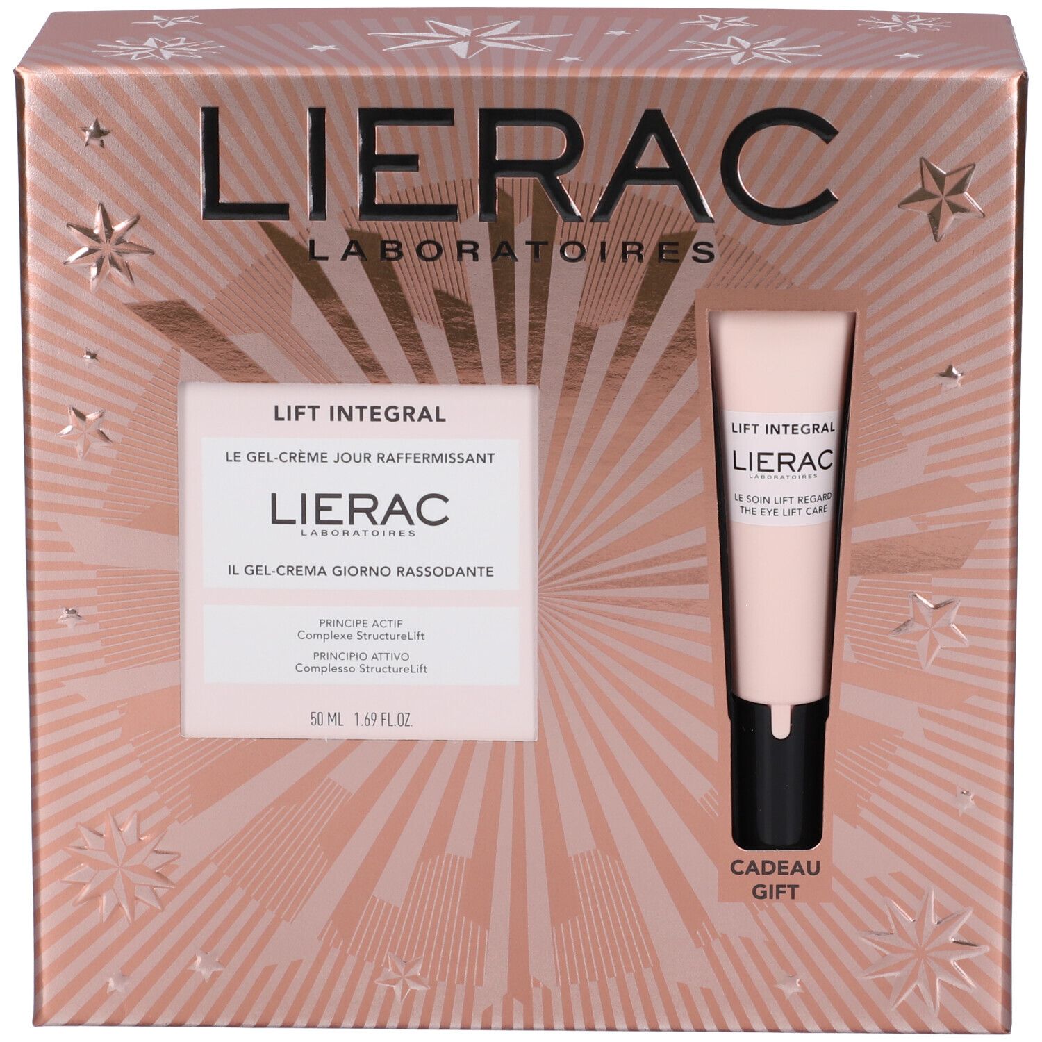 Lierac Set Natale Lift Integral Gel-Cr Giorno + Crema Occhi