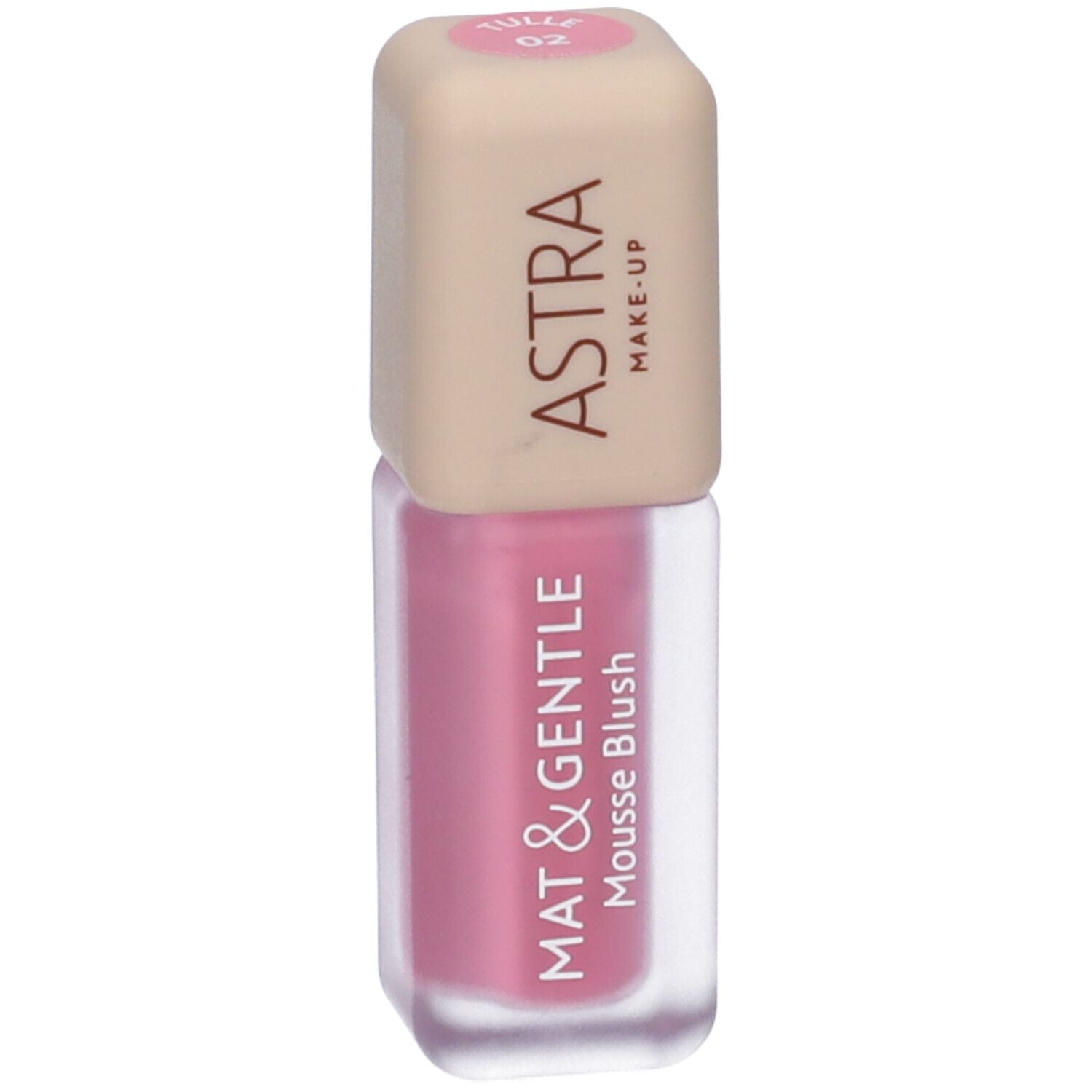 Astra Makeup Unisex Tulle Mat & Gentle Mousse Blush 0002 3.5Ml - Fard Crema - Immagine 5