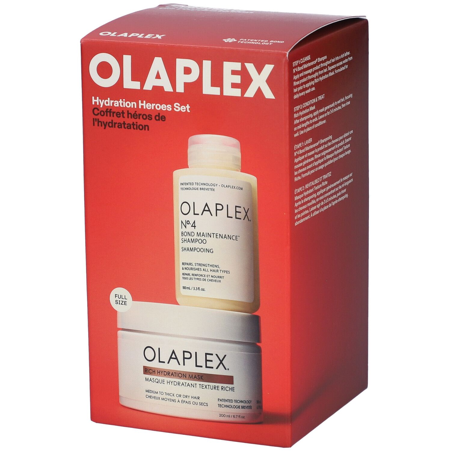 Olaplex Hydration Heroes Set 1 N4 Bond Maintenance Shampoo + Rich Mask Pz