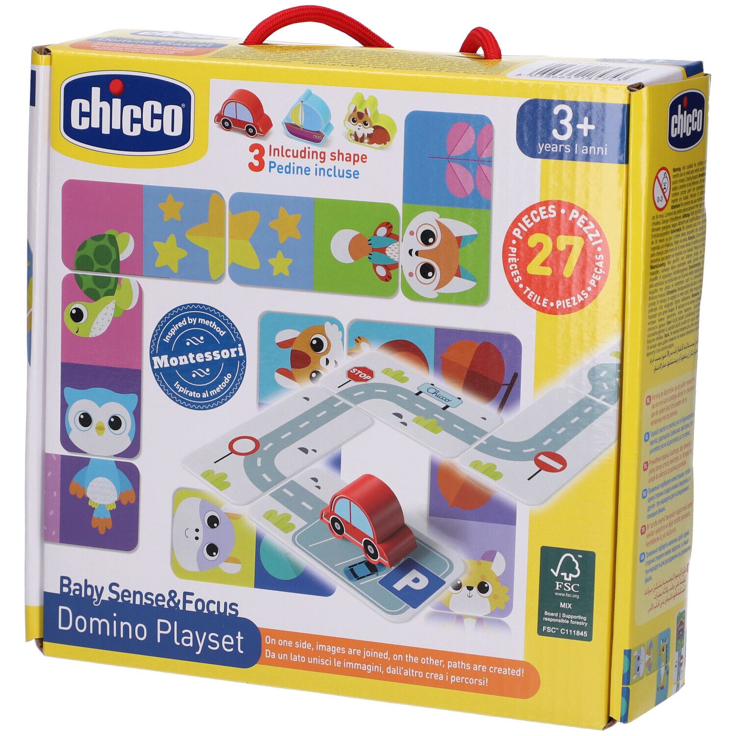 Chicco (Artsana Spa) Chicco Gioco Baby Sense&Focus Set Domino 1 Pz Altro Bambino