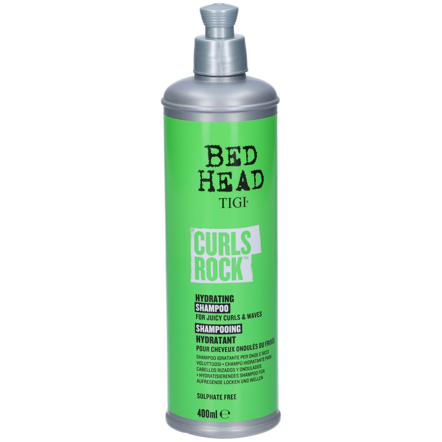 Tigi Bed Head Curls Rock Shampoo Idratante Per Capelli Mossi E Ricci 400 Ml