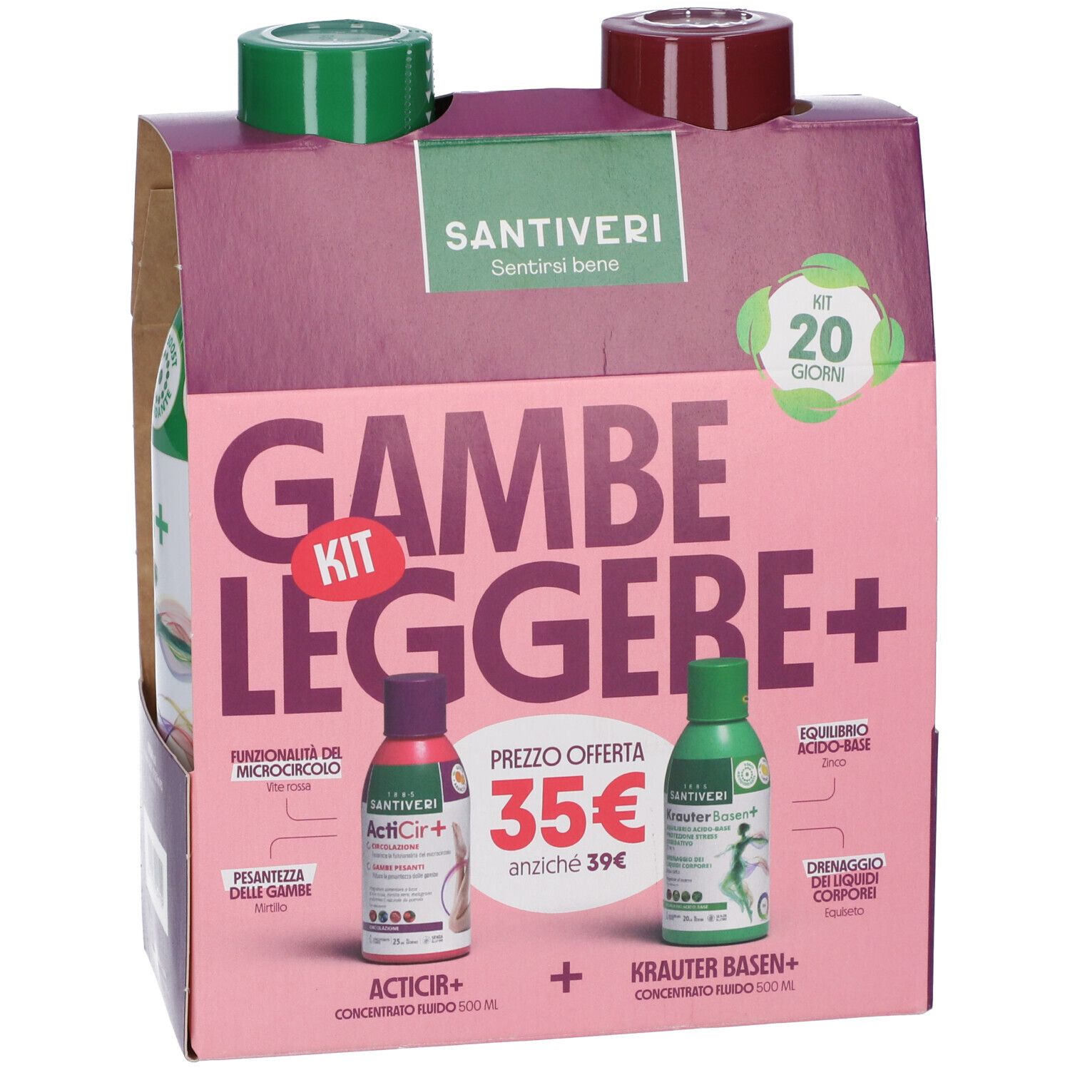 Santiveri Kit Gambe Leggere