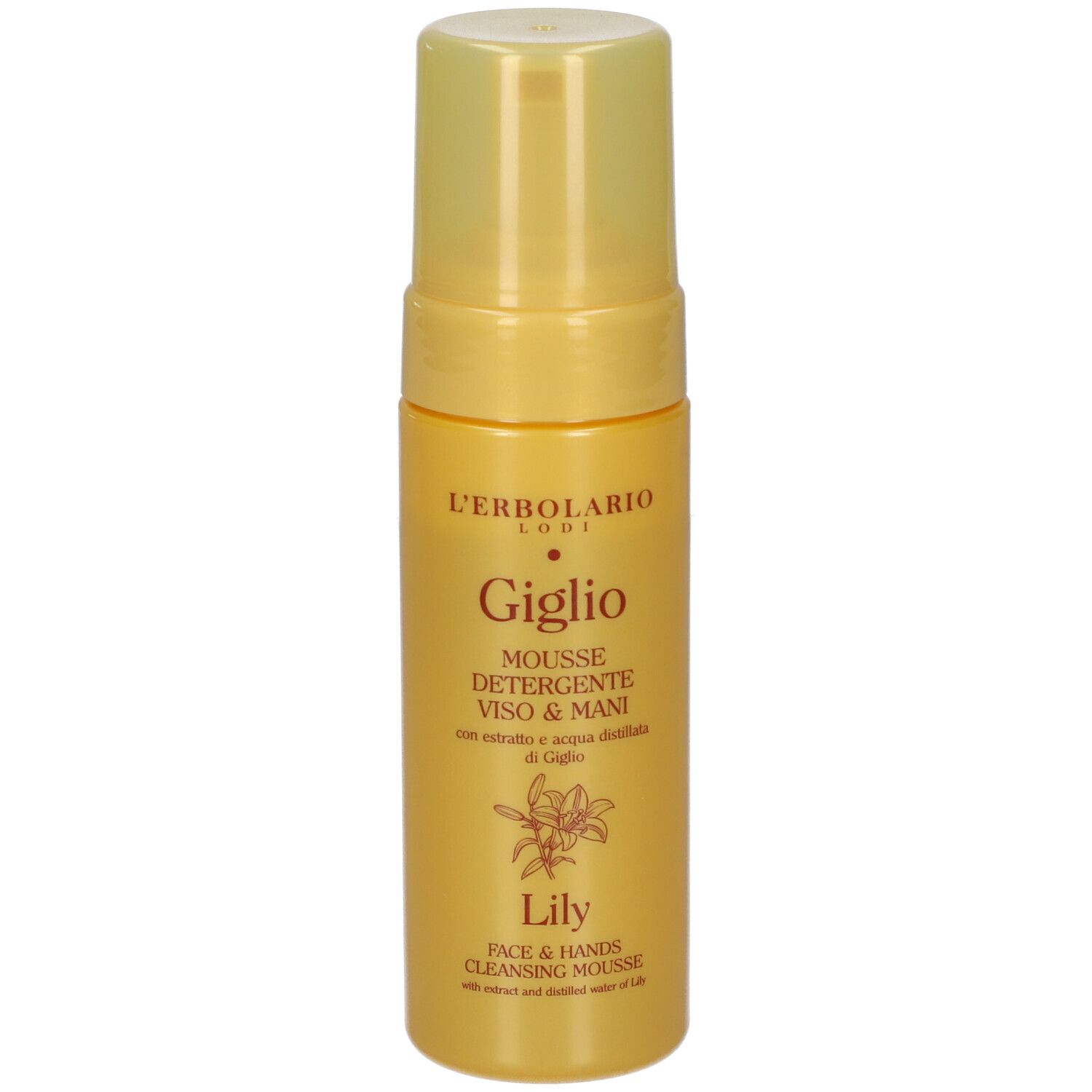 L'Erbolario Giglio Mousse Detergente Viso & Mani - Immagine 3