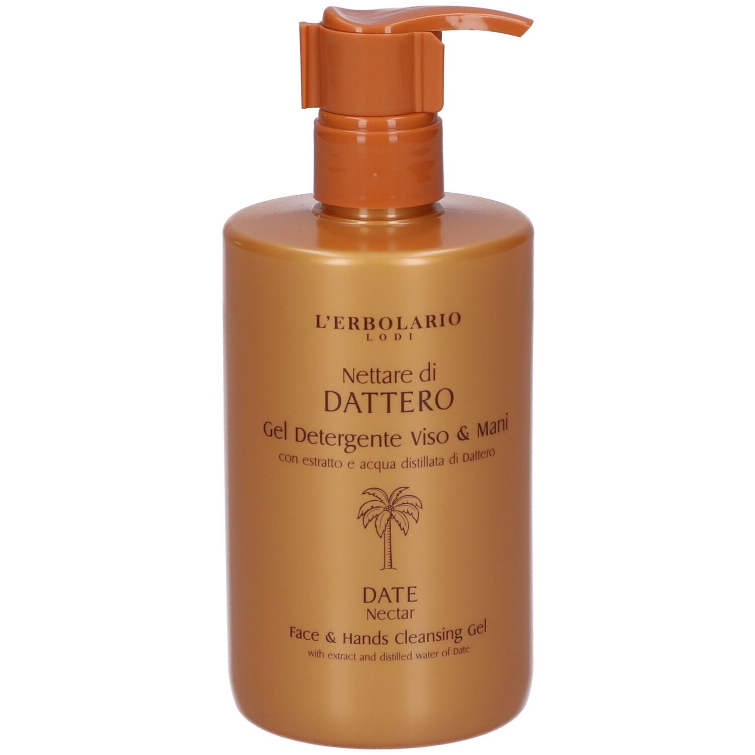 L'Erbolario Nettare Di Dattero Gel Detergente Viso & Mani 300ml - Immagine 3