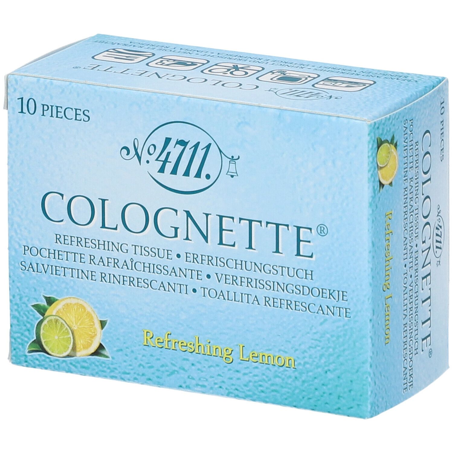 4711 Echt Kölnisch Wasser - Colognette Erfrischungstücher