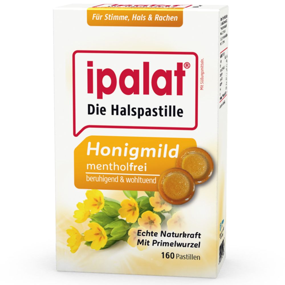 Honigmild mentholfrei 160 St Pastillen